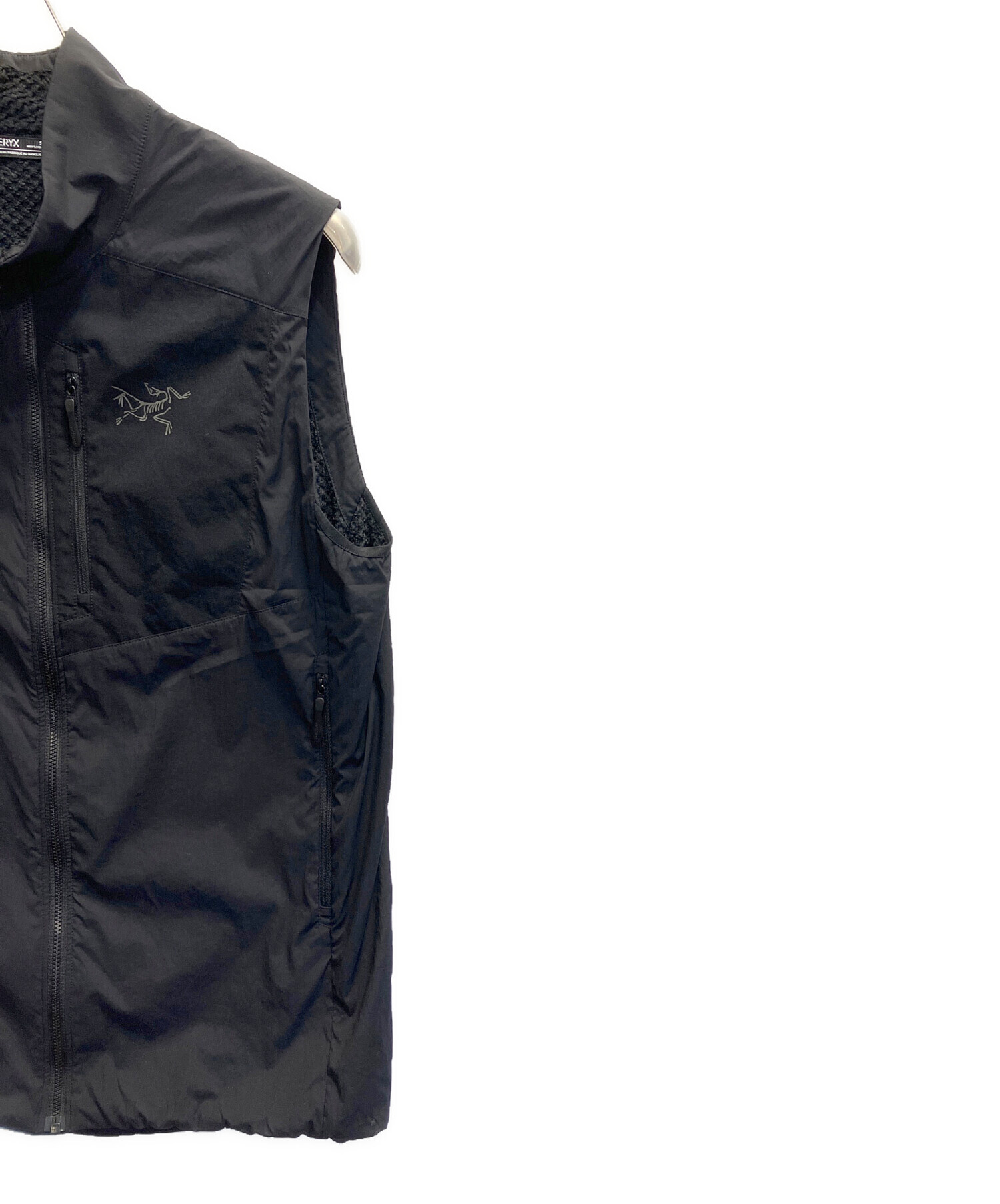 中古・古着通販】ARC'TERYX (アークテリクス) ナイロンベスト ブラック