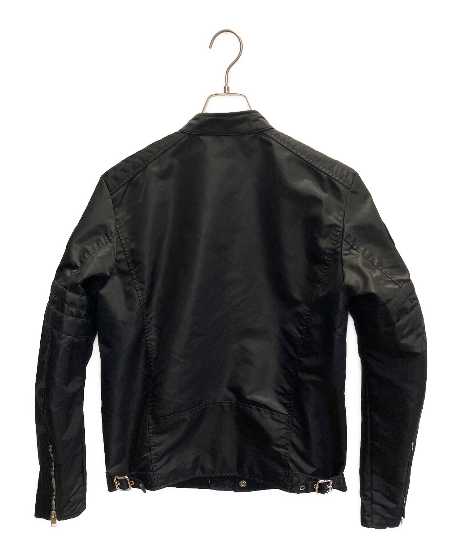 中古・古着通販】DIESEL (ディーゼル) ナイロンライダースジャケット