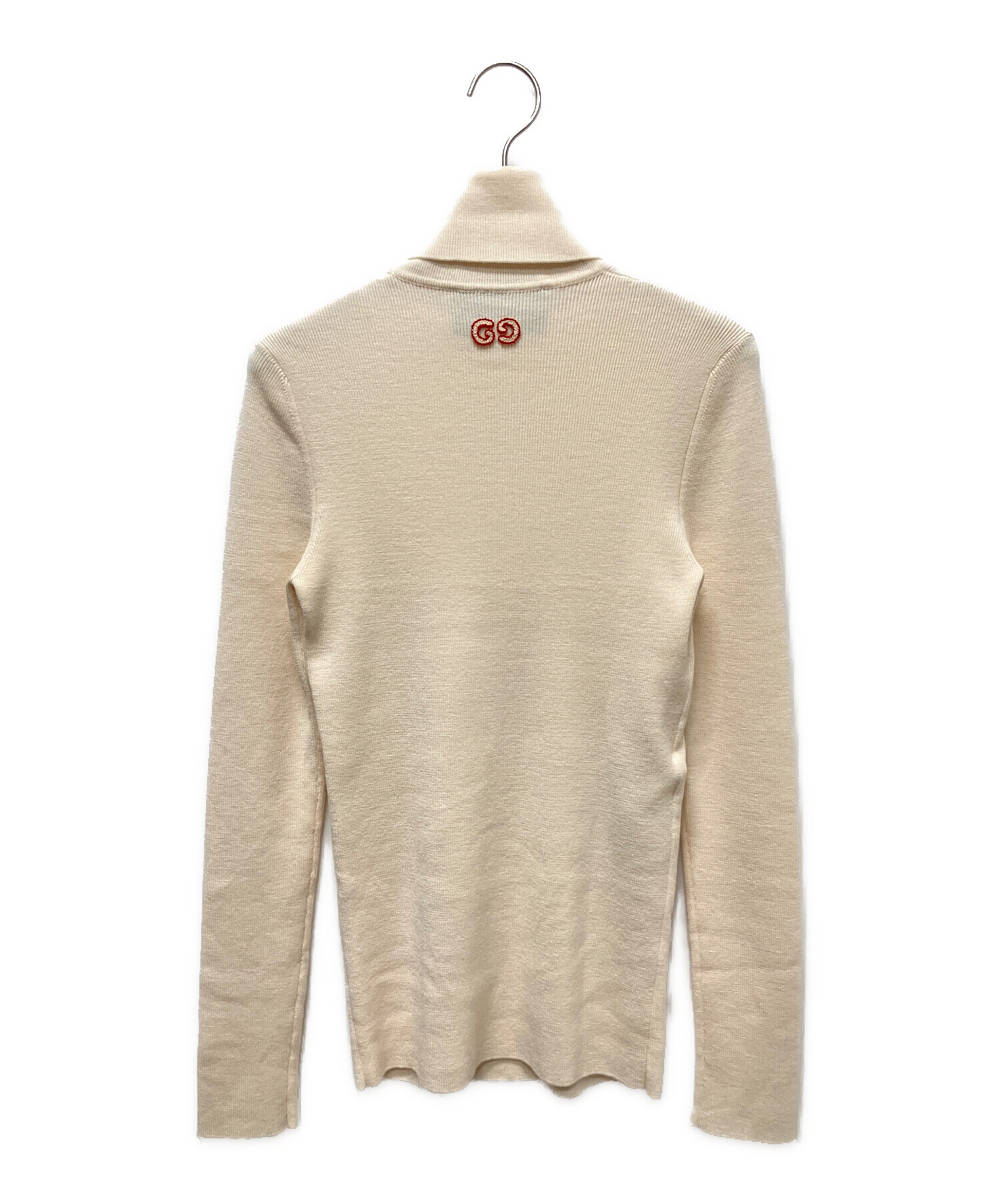 中古・古着通販】GUCCI (グッチ) タートルネックニット アイボリー