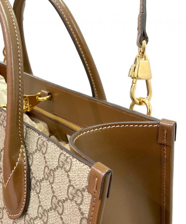 中古・古着通販】GUCCI (グッチ) インターロッキングG 2WAYショルダー