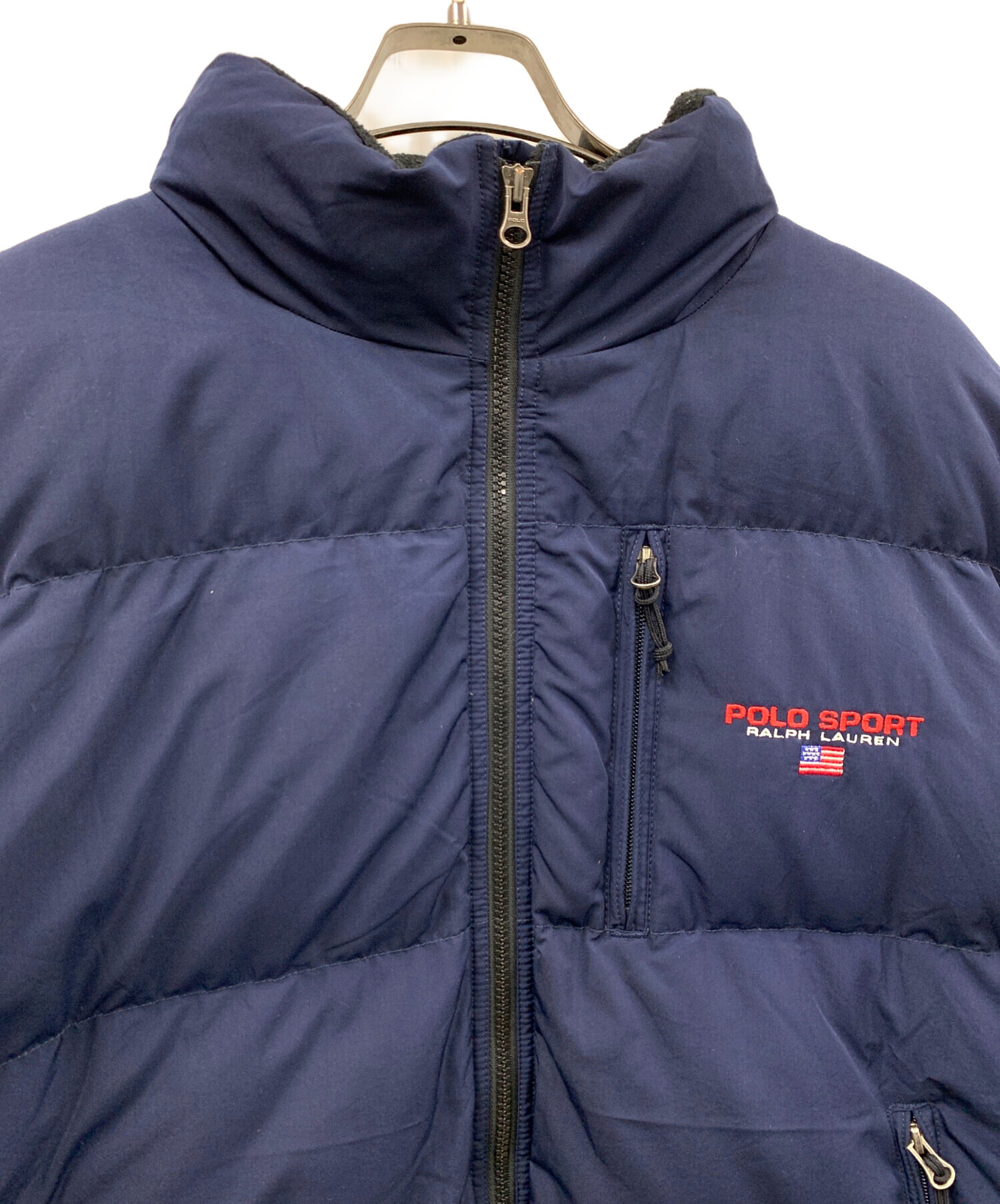 中古・古着通販】POLO SPORT (ポロスポーツ) ダウンジャケット ブルー