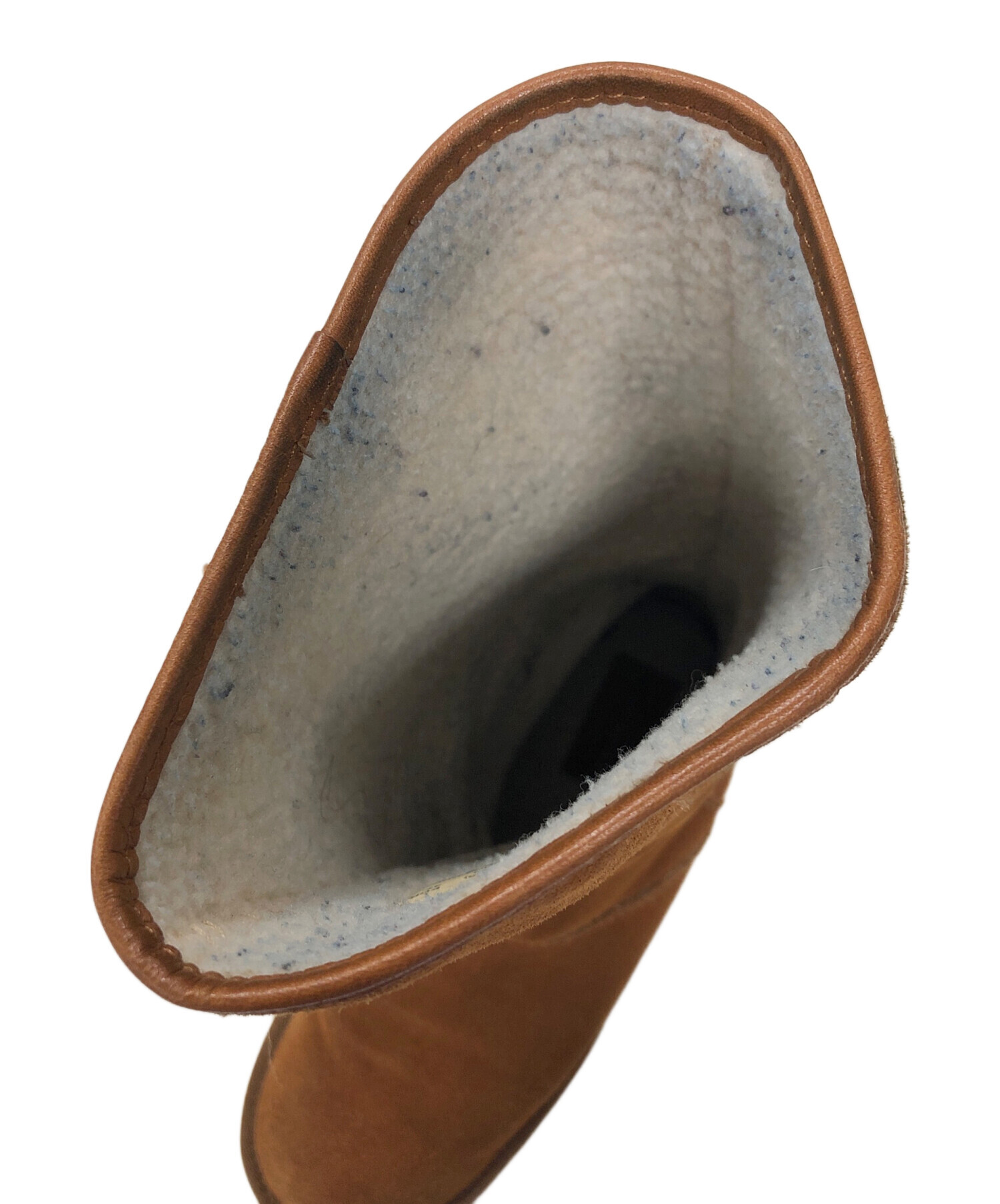 中古・古着通販】COACH (コーチ) ムートンブーツ ブラウン サイズ:23.5