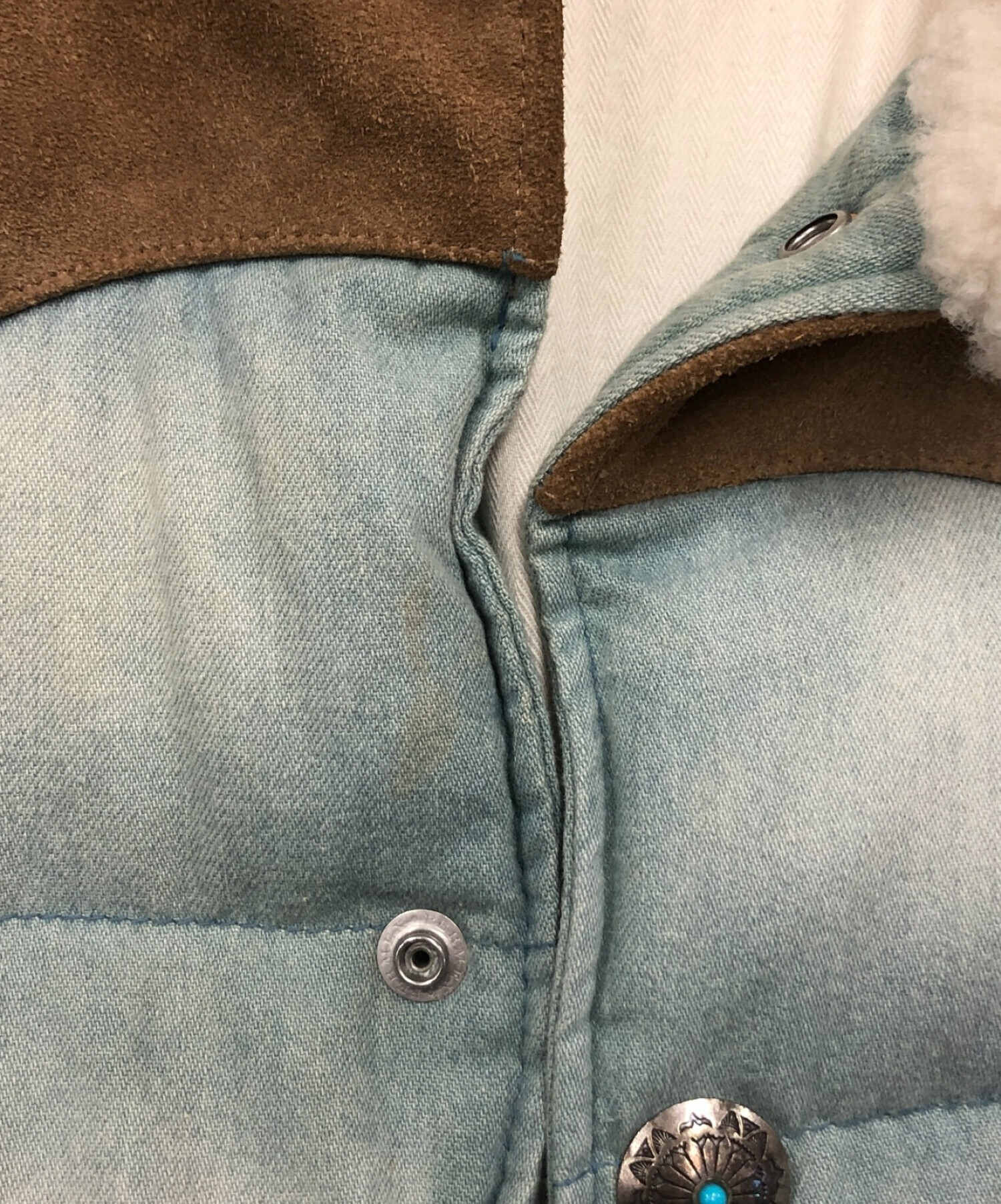 中古・古着通販】Ron Herman (ロンハーマン) コンチョダウンジャケット