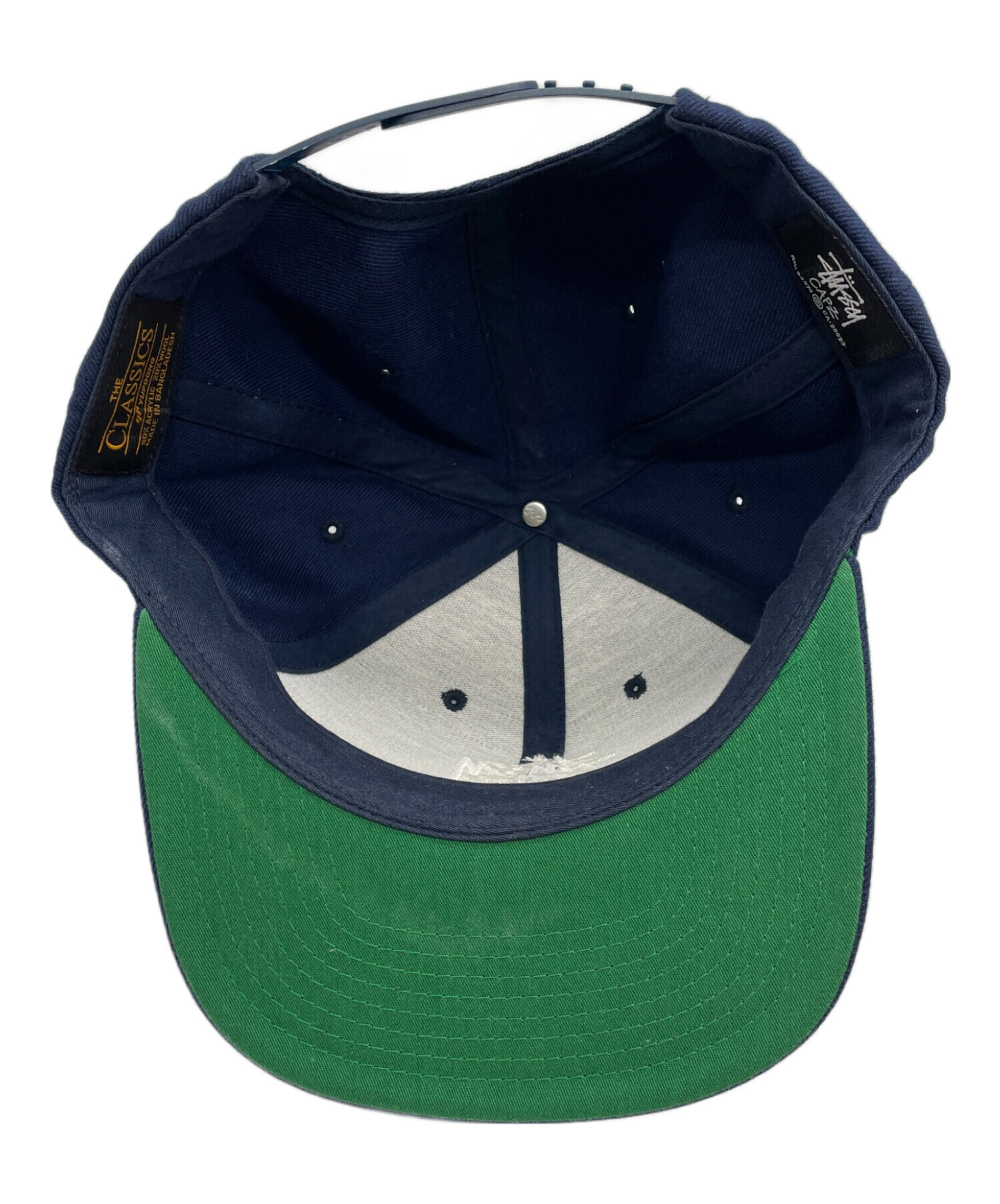 中古・古着通販】stussy (ステューシー) キャップ ネイビー｜ブランド