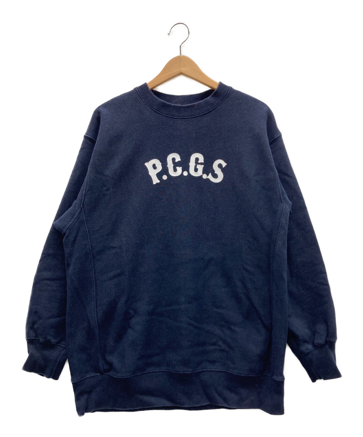 Pork Chop Garage Supply スウェット ネイビー ポークチョップ PORKCHO