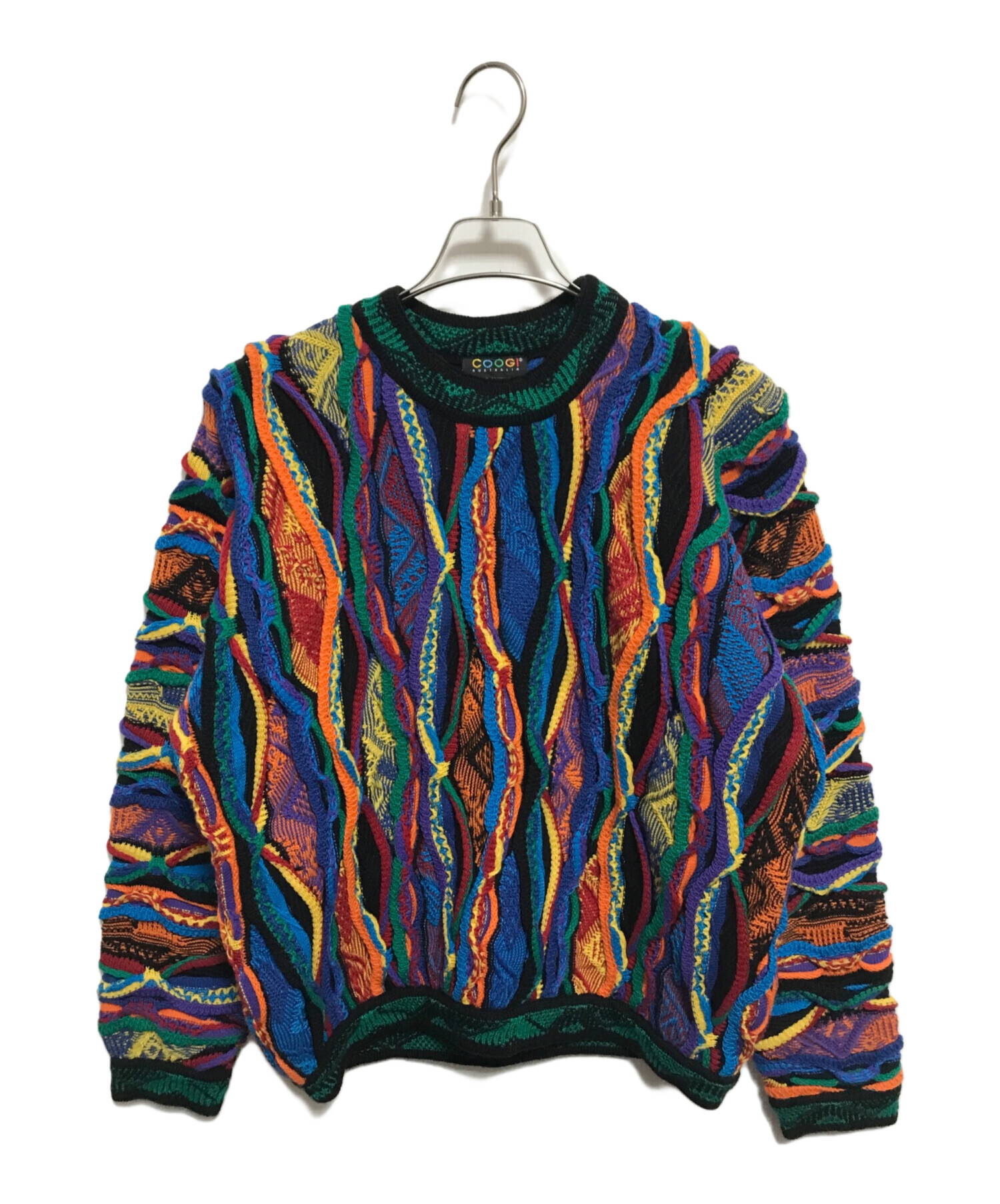 中古・古着通販】Coogi (クージー) 3Dニット マルチカラー サイズ:SS
