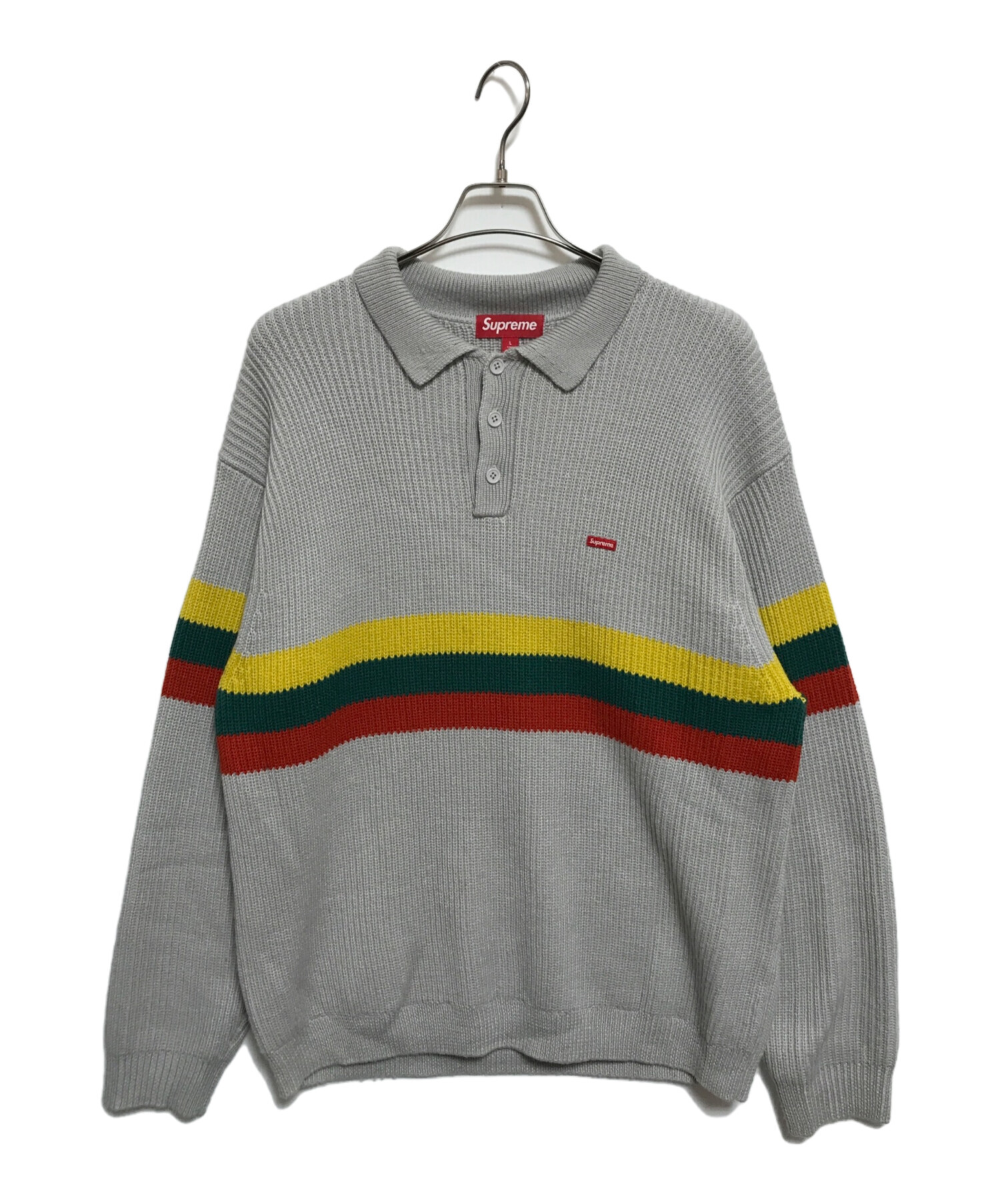 中古・古着通販】SUPREME (シュプリーム) Small Box Logo Polo Sweater