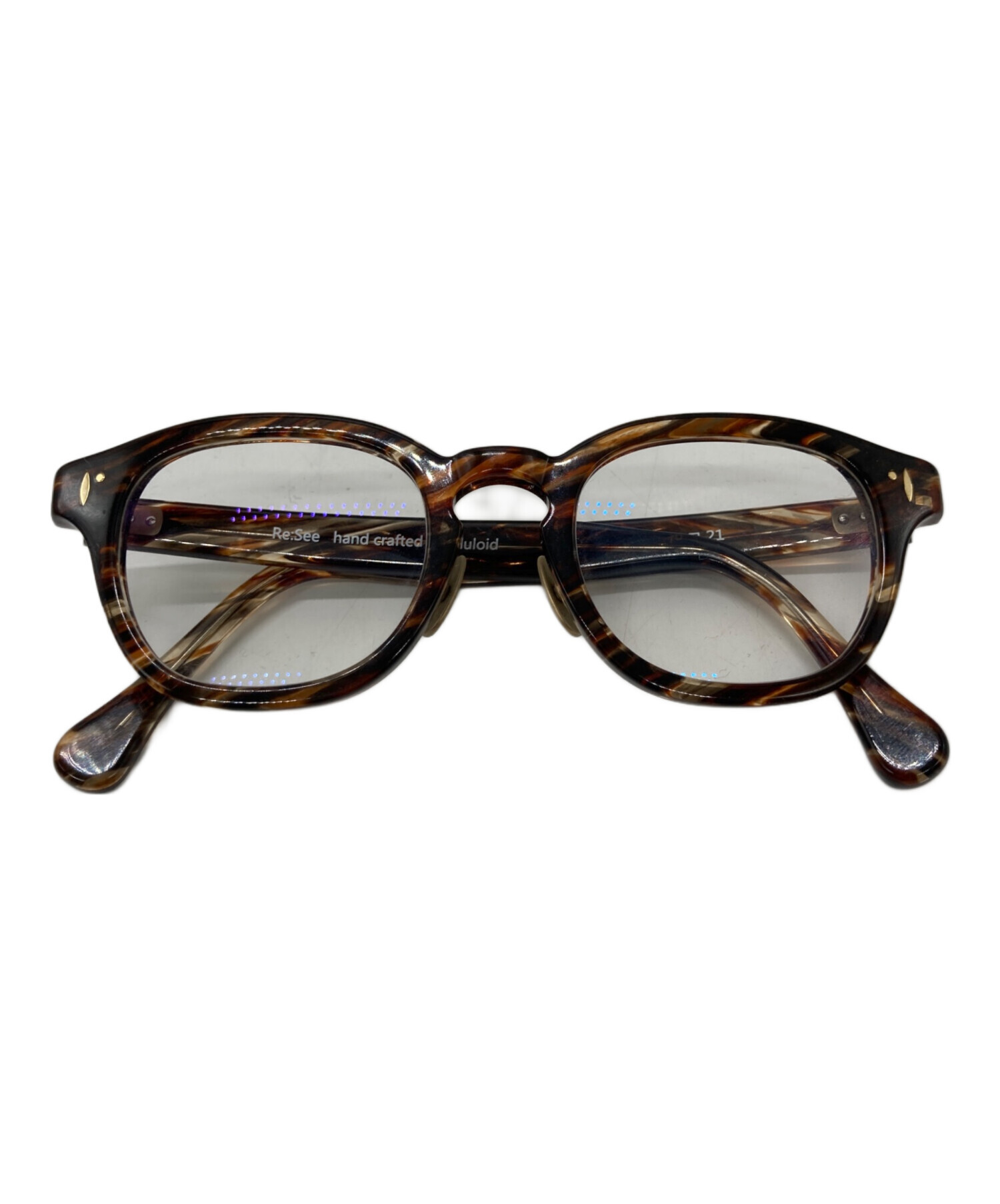 中古・古着通販】Re:See (リシー) move/mix ブラウン サイズ:46□21