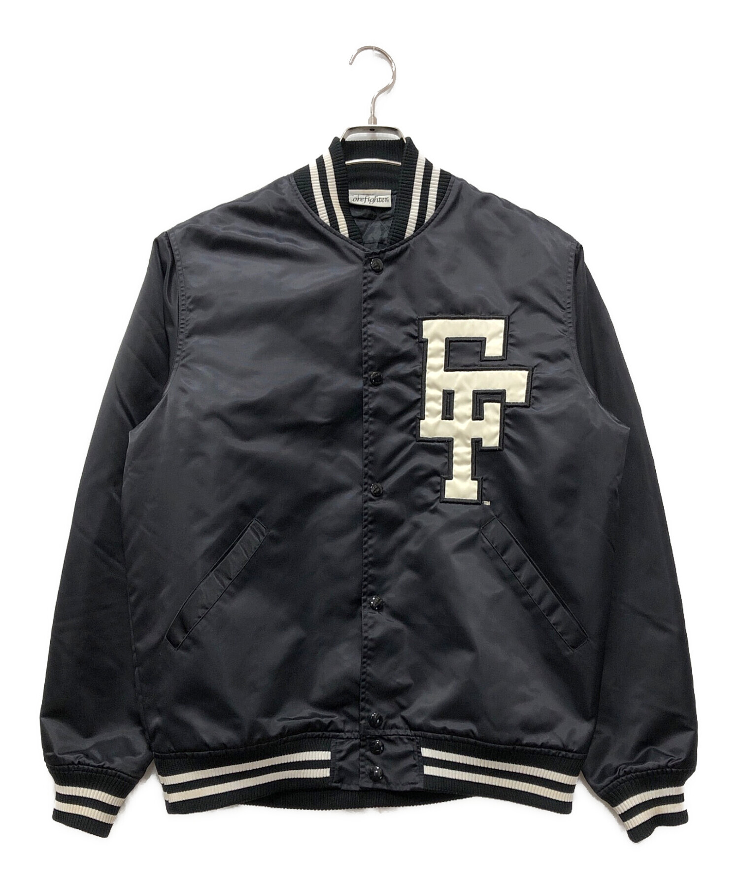 中古・古着通販】COREFIGHTER (コアファイター) スタジャン ブラック