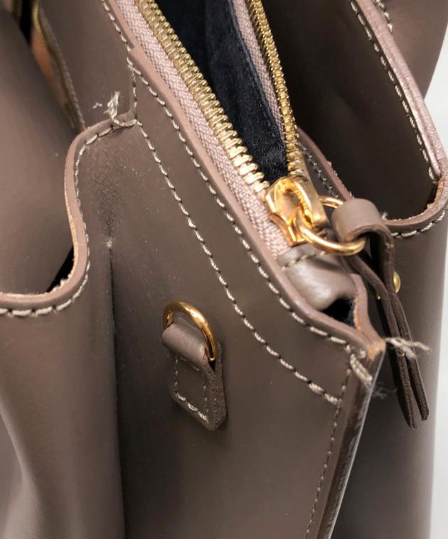 中古・古着通販】IACUCCI (イアクッチ) ハンドバッグ ベージュ サイズ