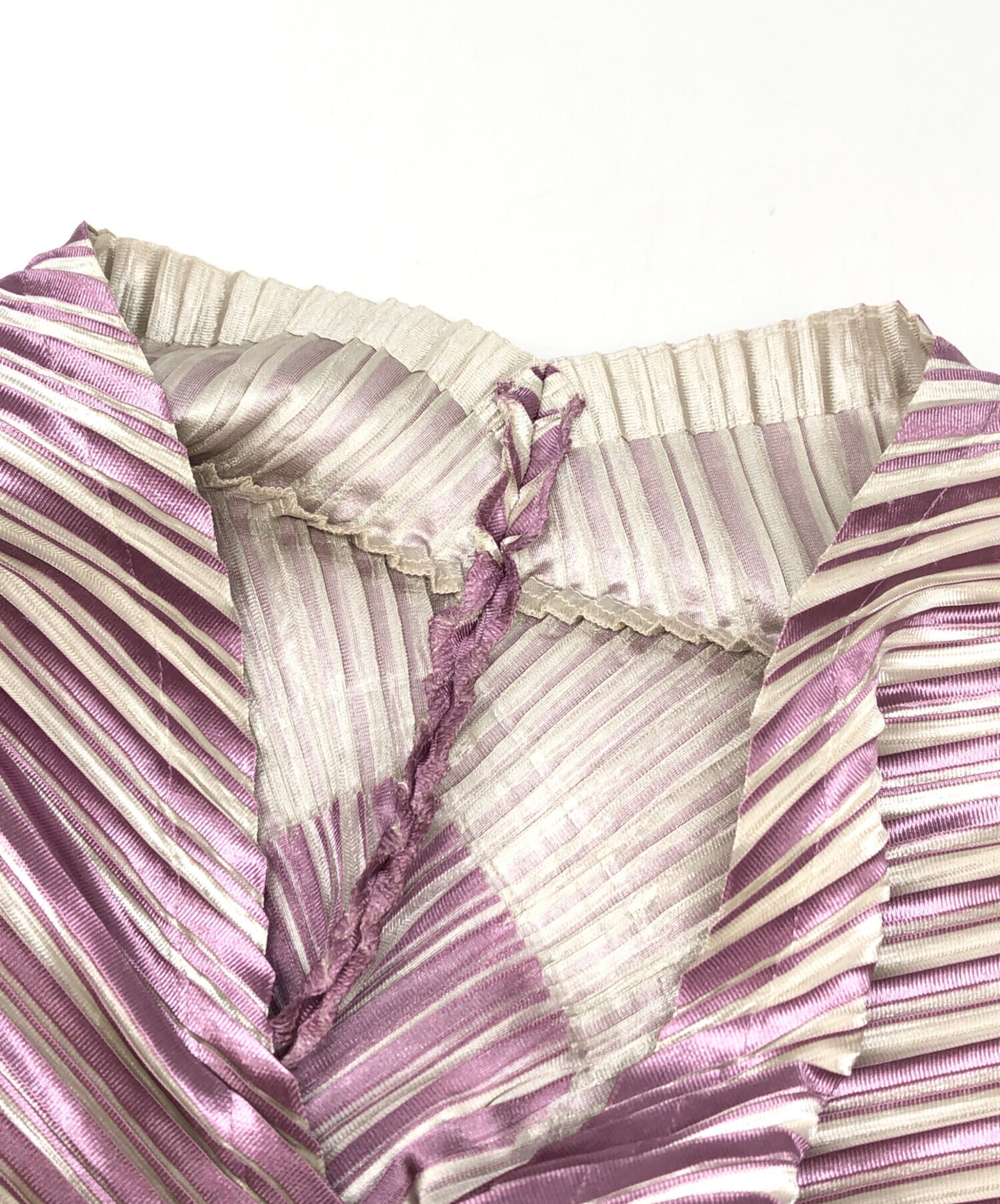 中古・古着通販】PLEATS PLEASE (プリーツプリーズ) 変形カーディガン