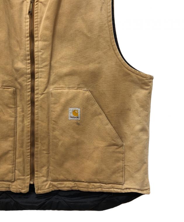 中古・古着通販】CarHartt (カーハート) ダックベスト ベージュ サイズ