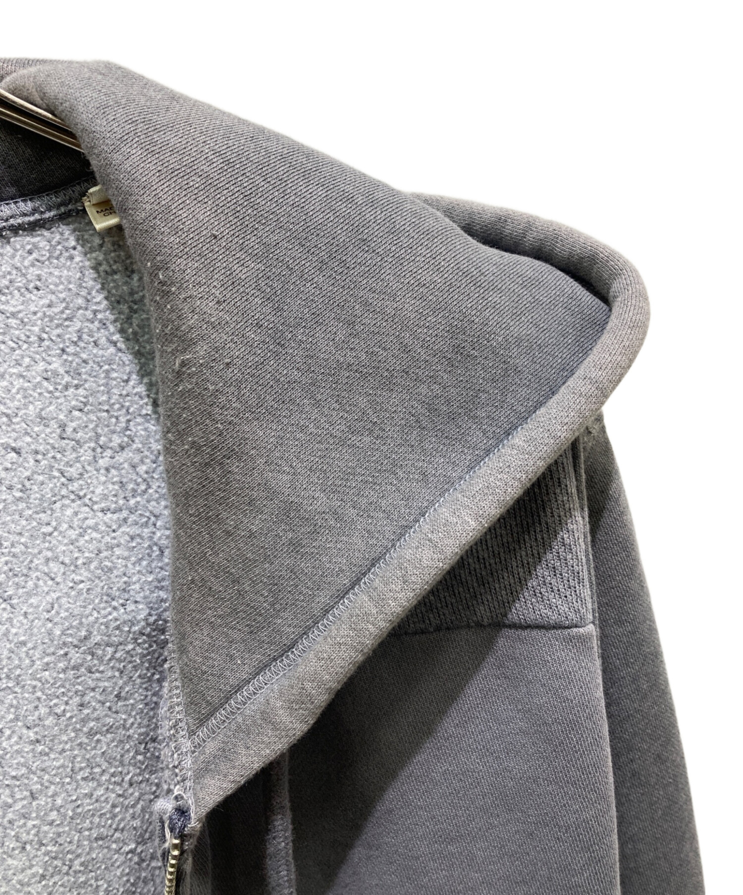 中古・古着通販】DIESEL (ディーゼル) パッチワークパーカー グレー