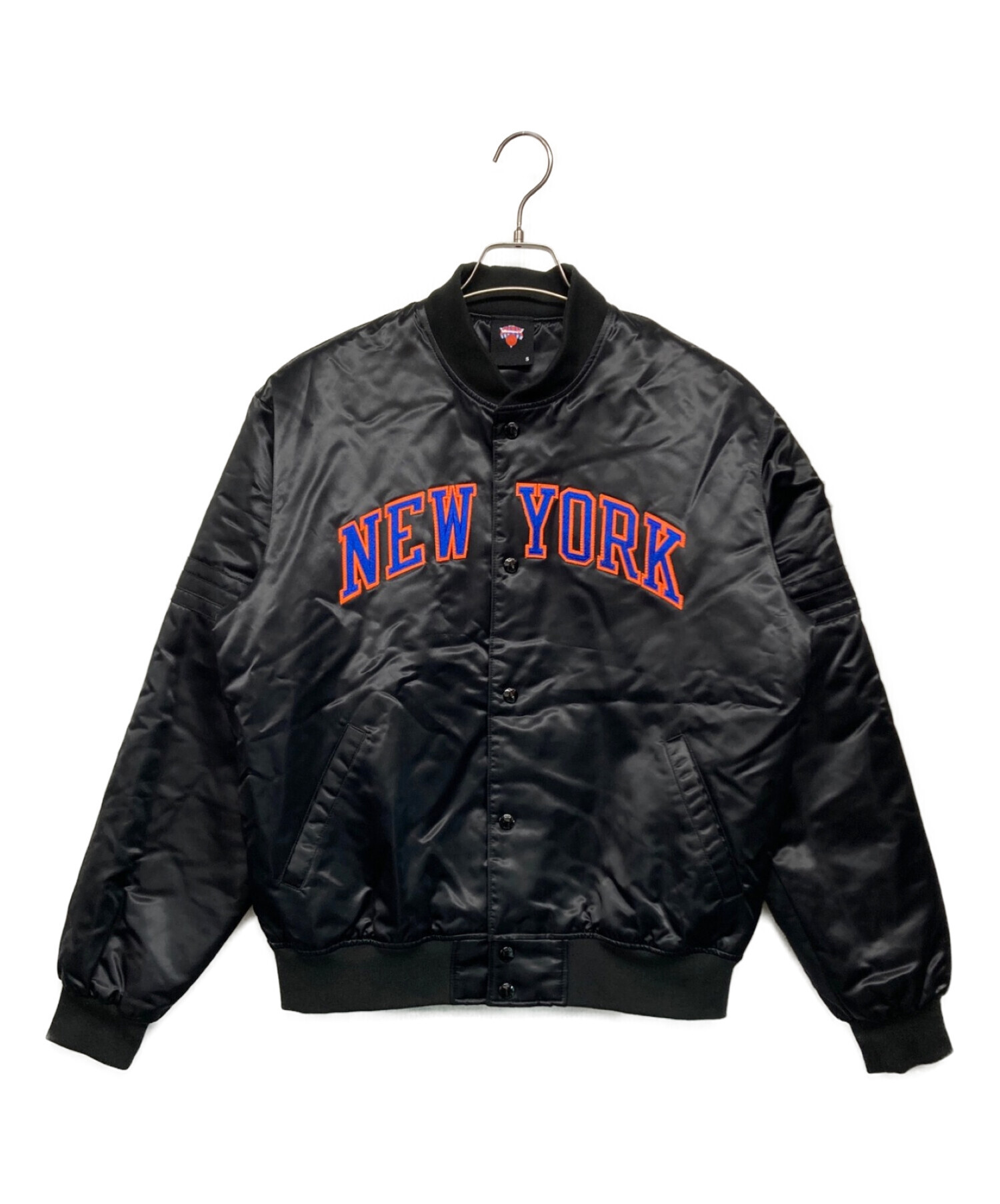 中古・古着通販】KITH (キス) KNICKS (ニックス) スタジャン ブラック