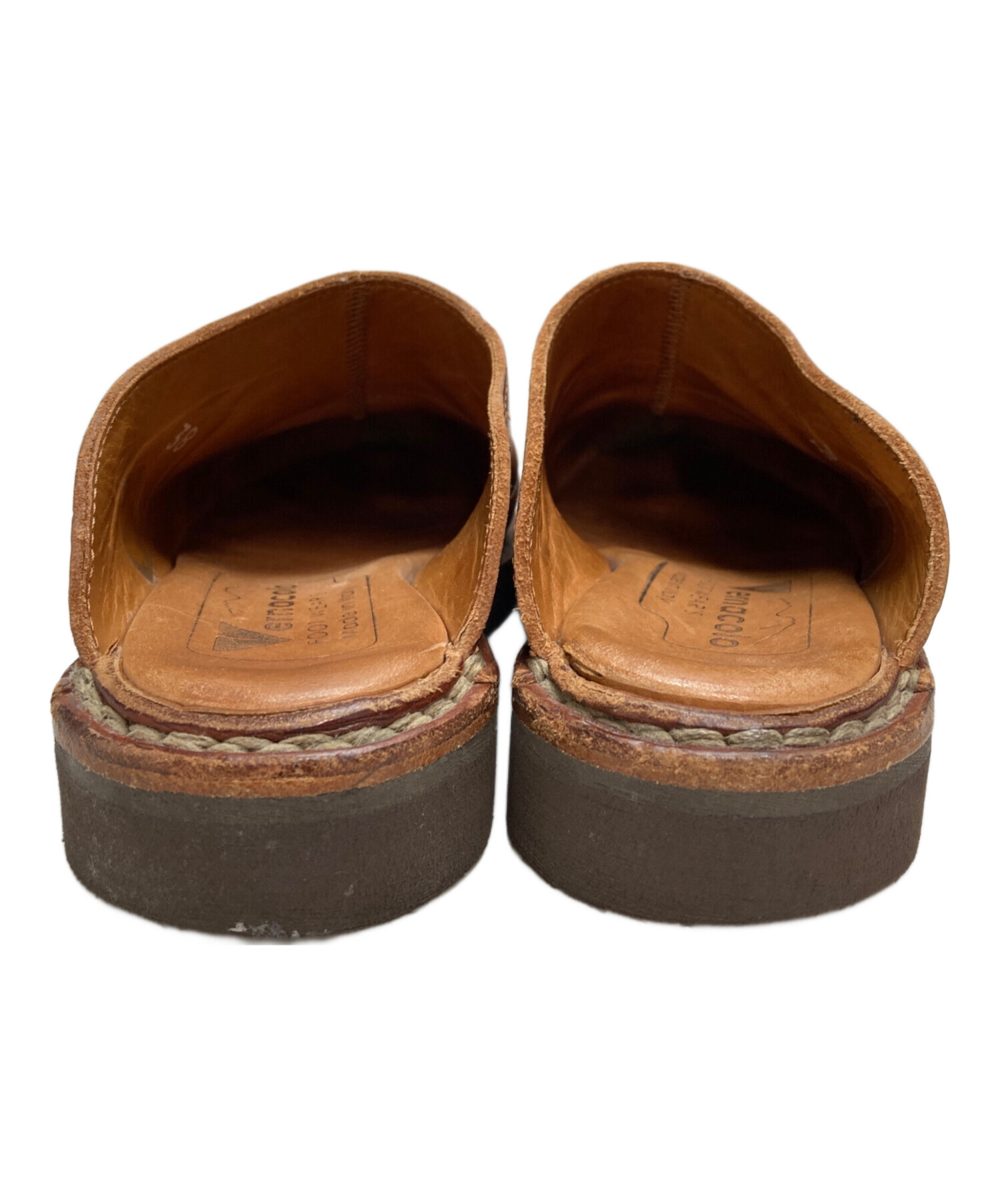 中古・古着通販】VERNACOLO (ベルナーコロ) サボサンダル ブラウン