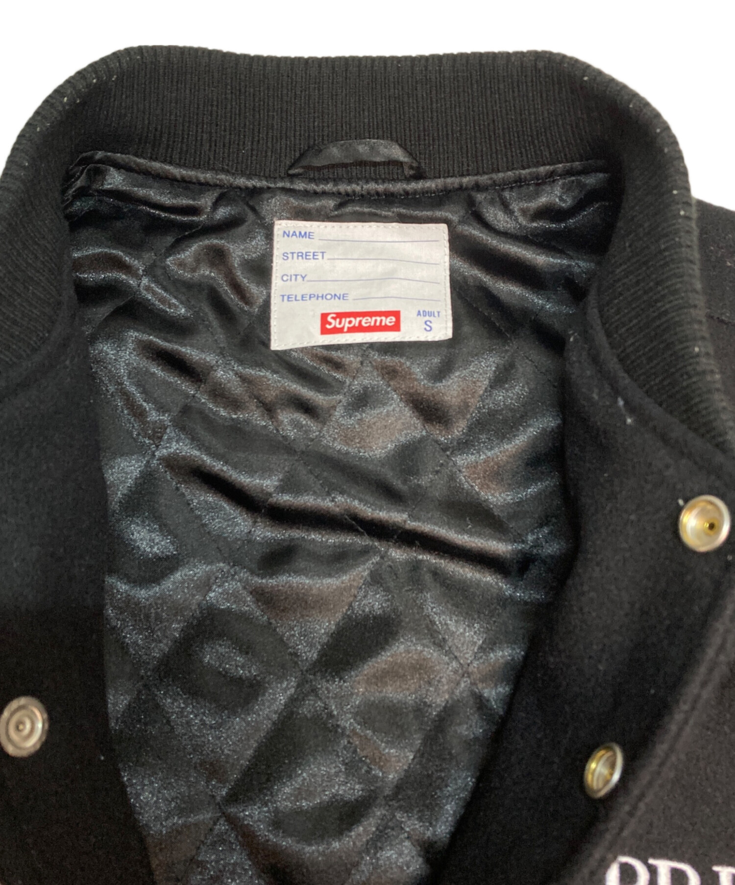 中古・古着通販】Supreme (シュプリーム) Support Unit Varsity Jacket