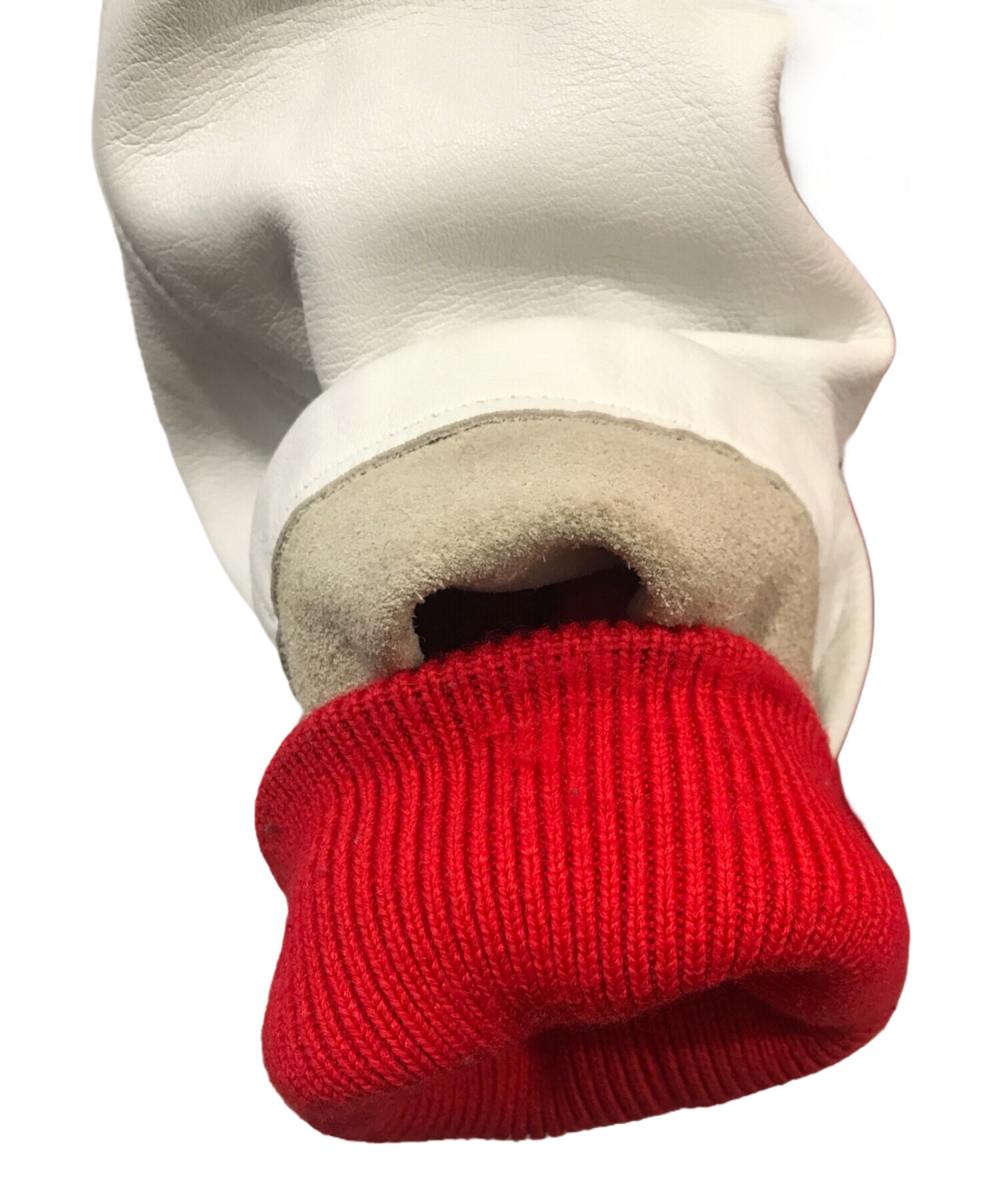 中古・古着通販】SWAGGER (スワッガー) スタジャン レッド サイズ:XL