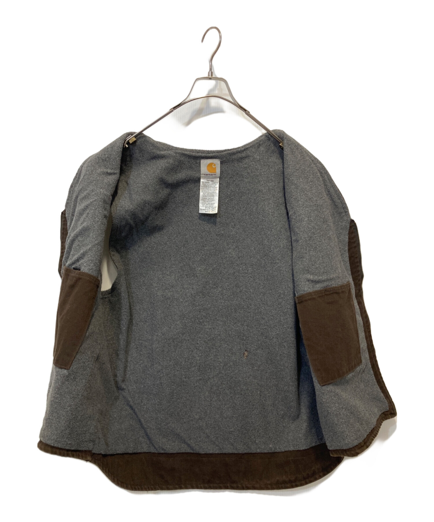 中古・古着通販】CarHartt (カーハート) ダックベスト ブラウン サイズ