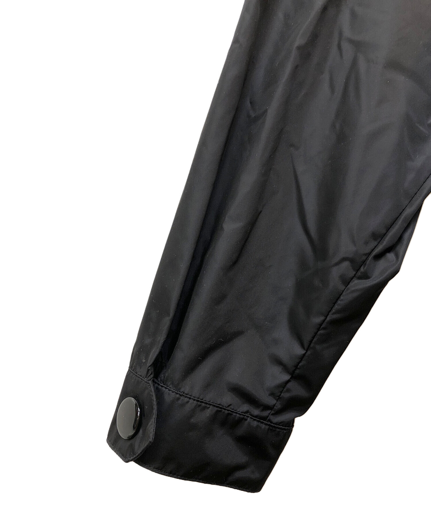 中古・古着通販】PRADA (プラダ) ナイロンコート ブラック サイズ:36
