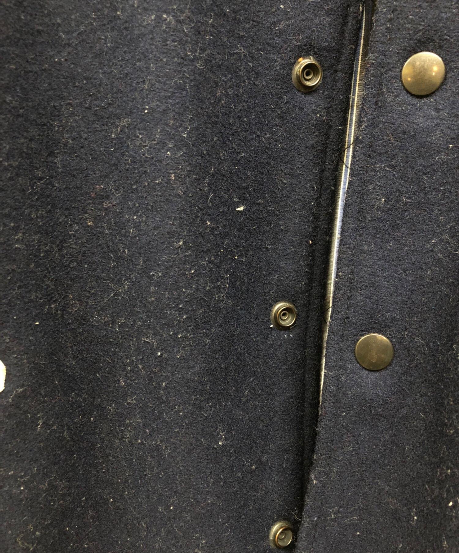 中古・古着通販】NEIGHBORHOOD (ネイバーフッド) スタジャン ネイビー