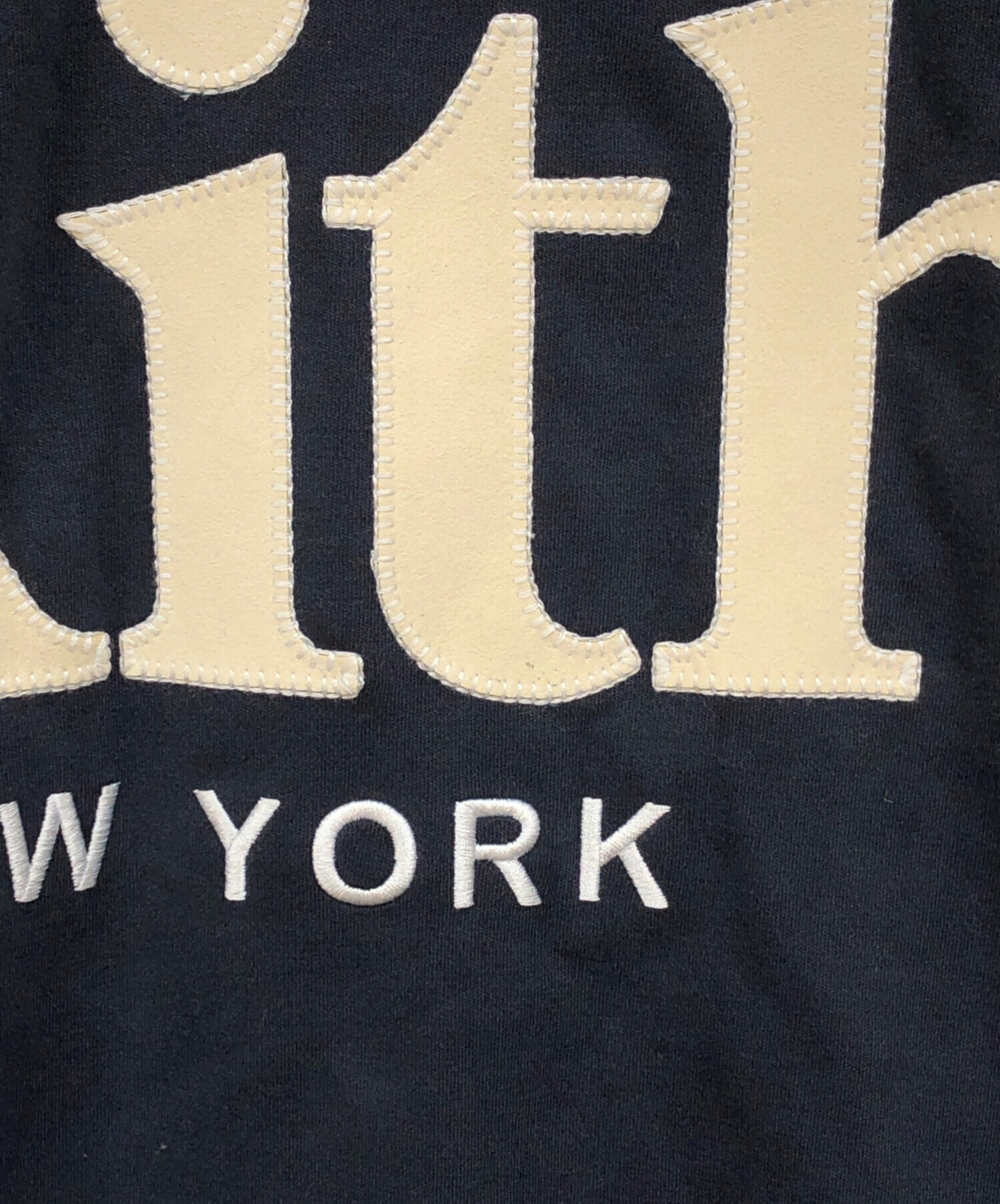 中古・古着通販】KITH (キス) ロゴスウェット ネイビー サイズ:XXL 未