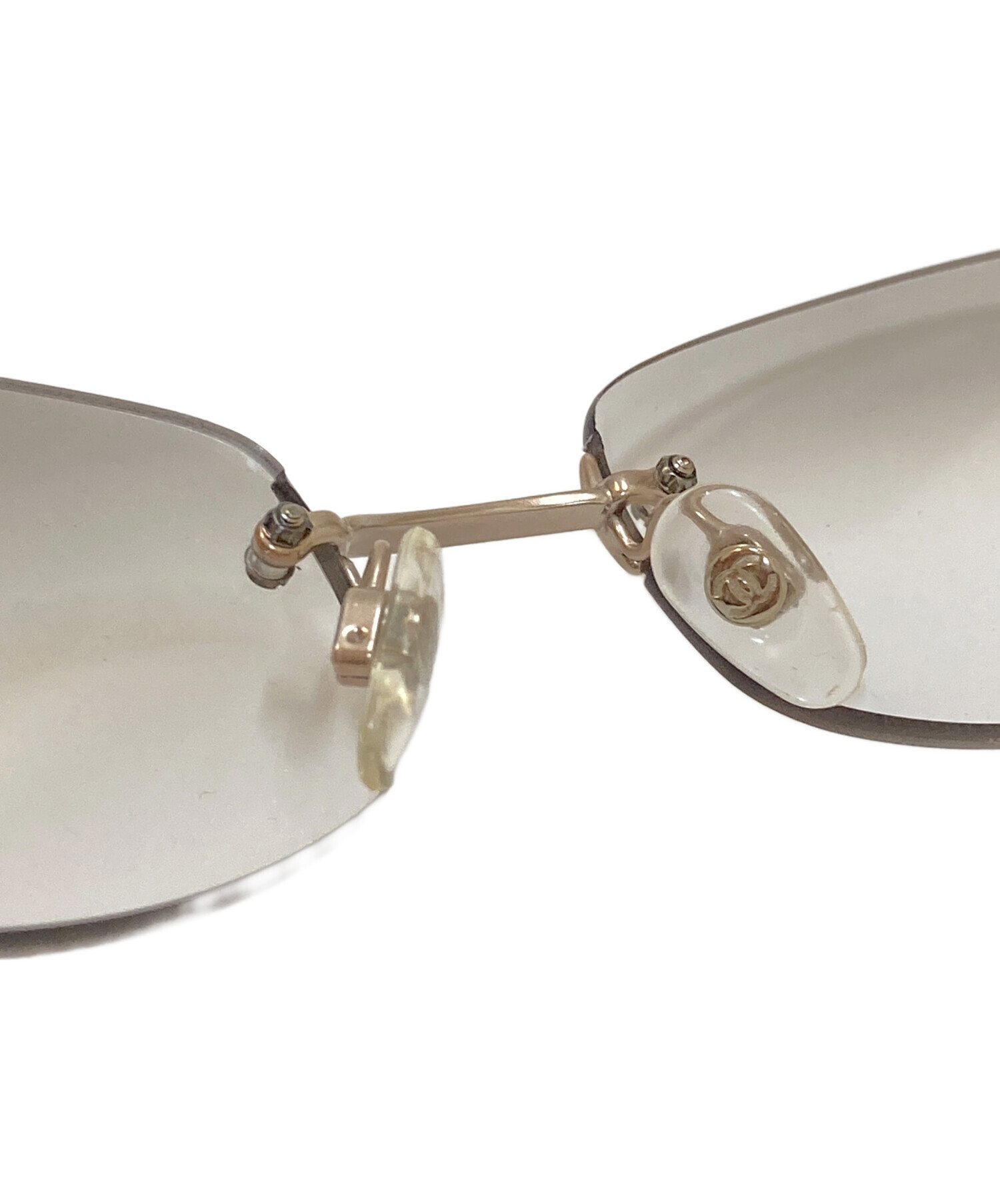 中古・古着通販】CHANEL (シャネル) ココマーク リムレス サングラス