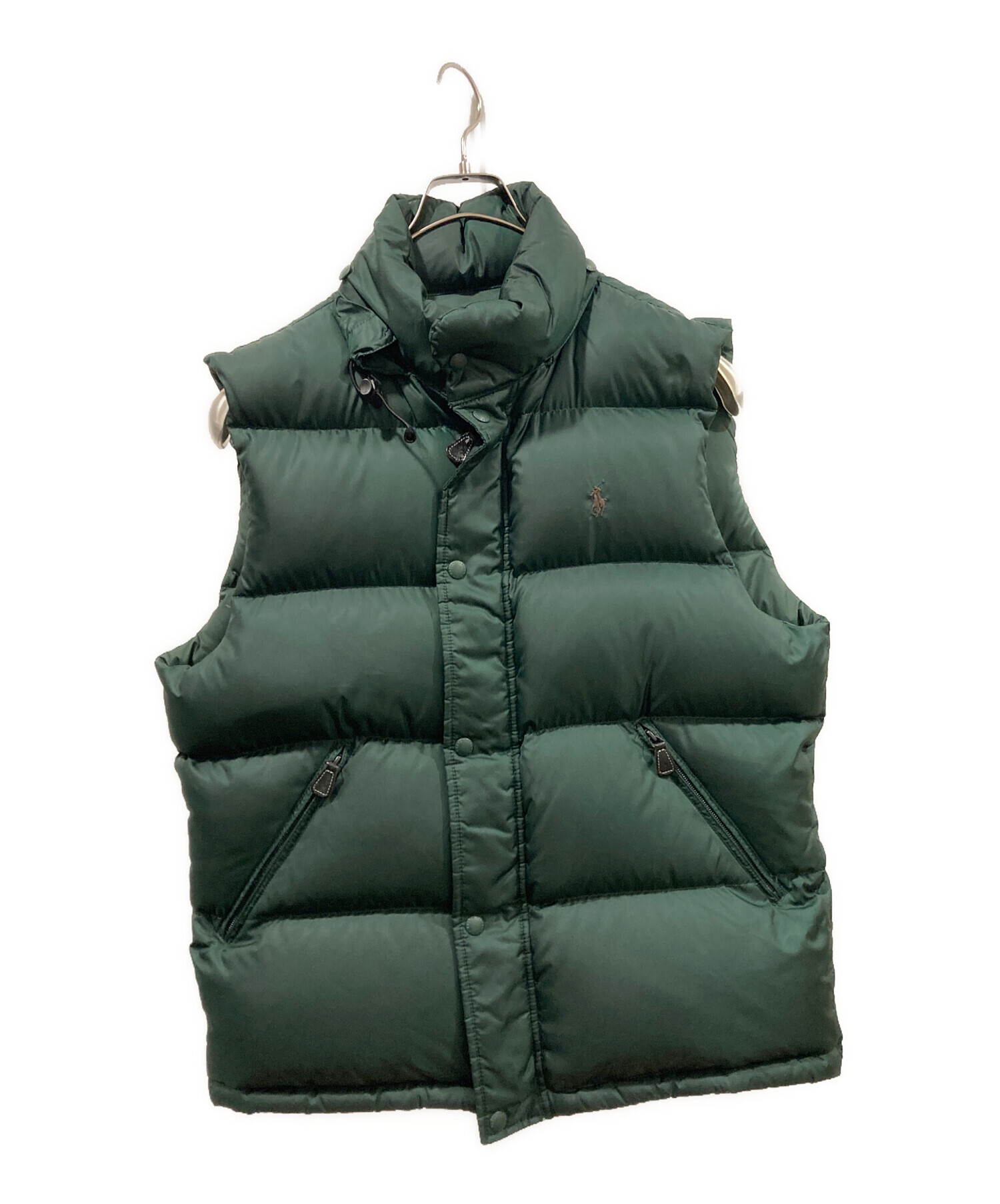 Ralph Lauren ダウンベスト M グリーン RLX RALPH LAUREN ダウンベスト