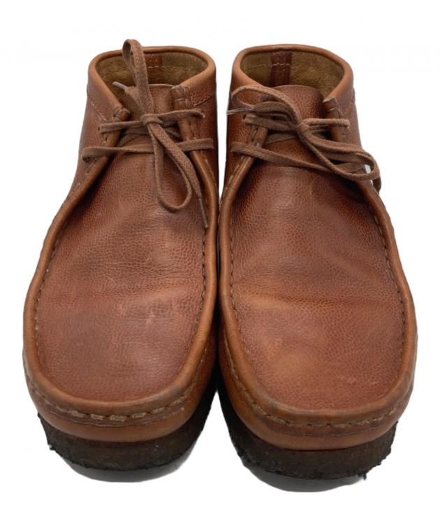 中古・古着通販】CLARKS (クラークス) ワラビーブーツ ブラウン サイズ