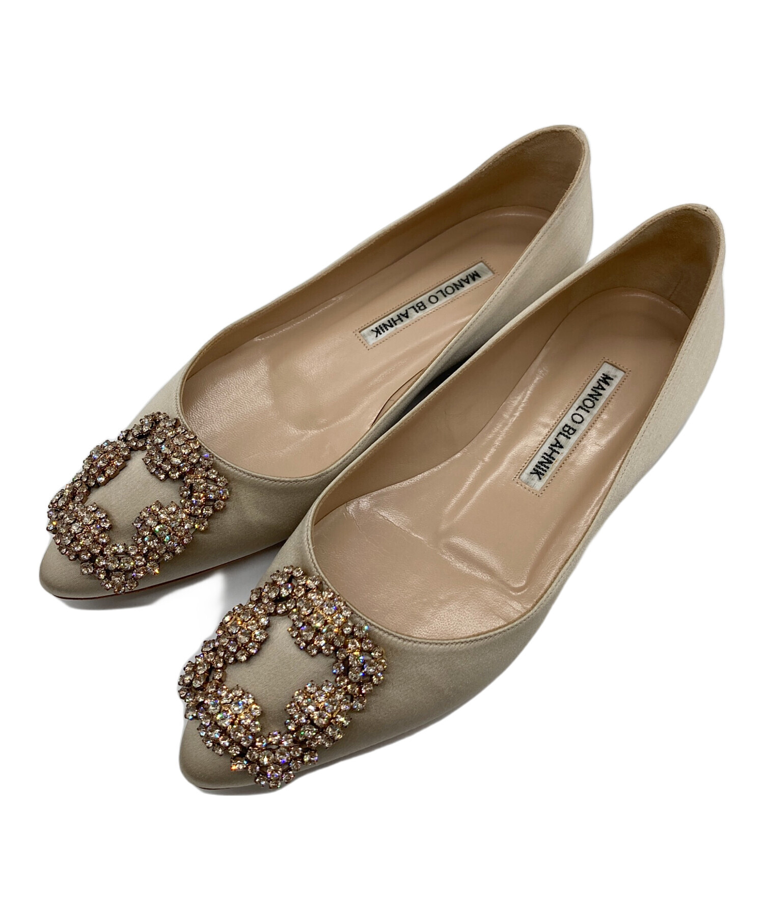 中古・古着通販】Manolo Blahnik (マノロブラニク) HANGISIフラット