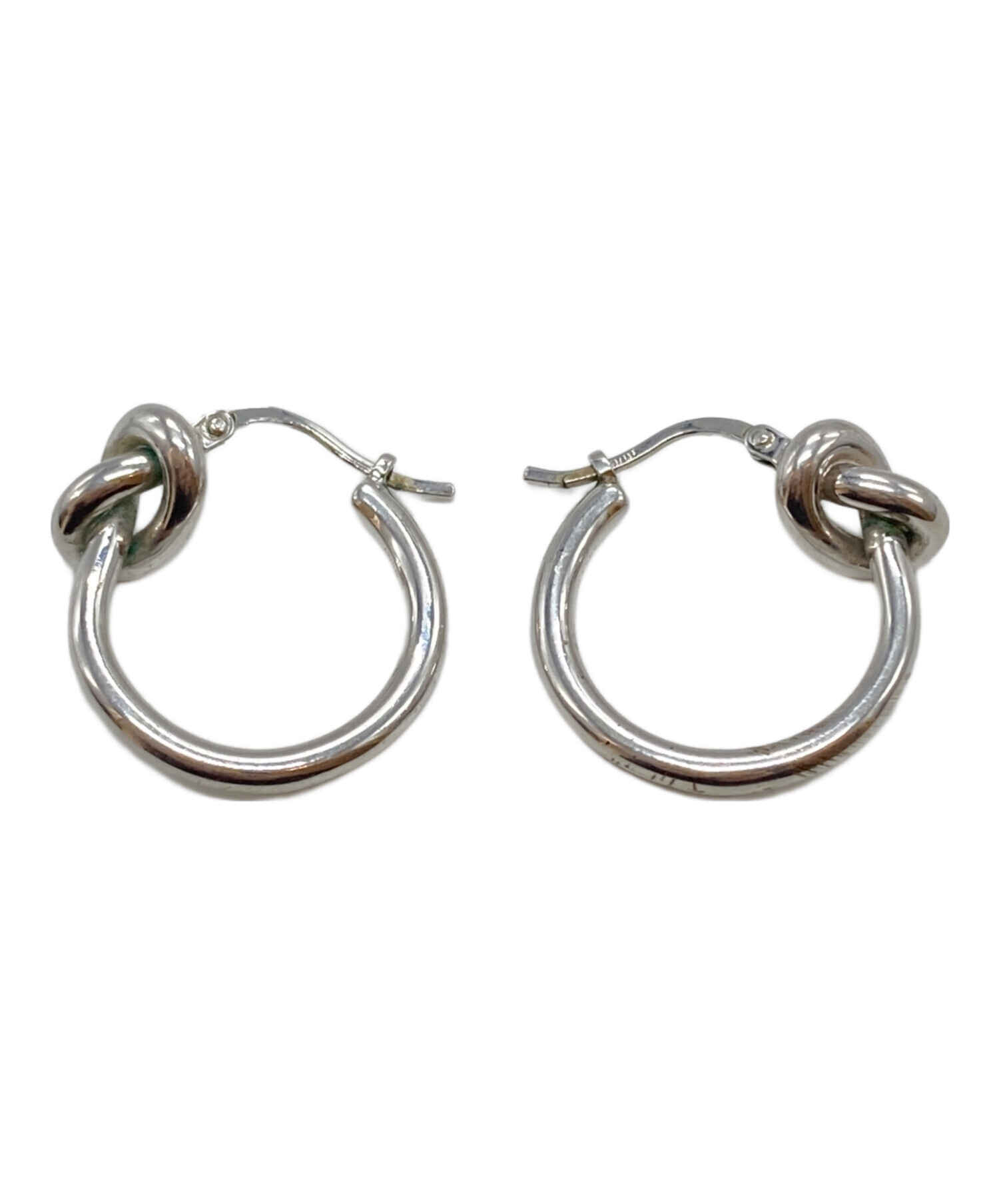 中古・古着通販】CELINE (セリーヌ) ノットスモールフープピアスセット