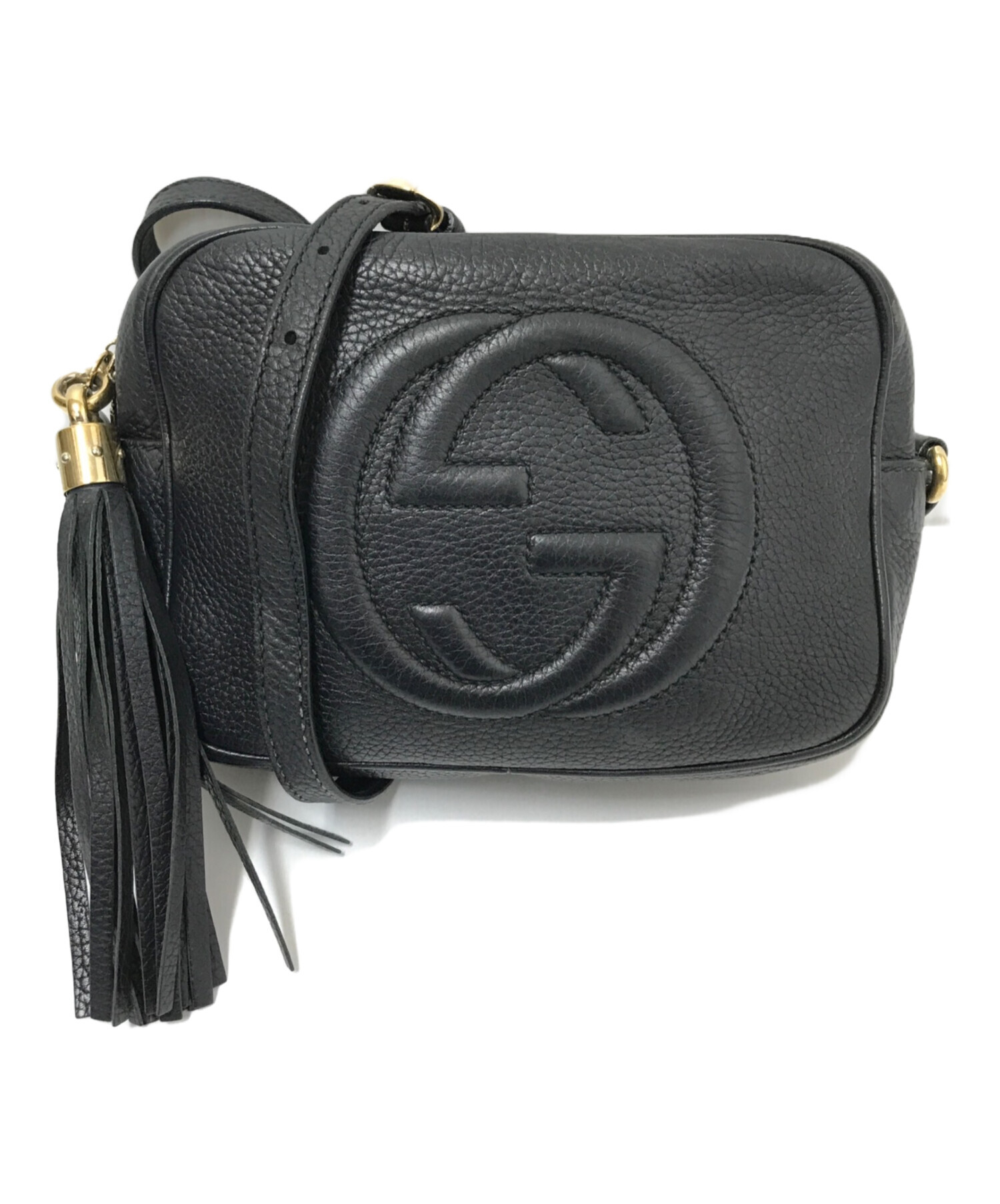 中古・古着通販】GUCCI (グッチ) ソーホー レザー スモール ディスコ