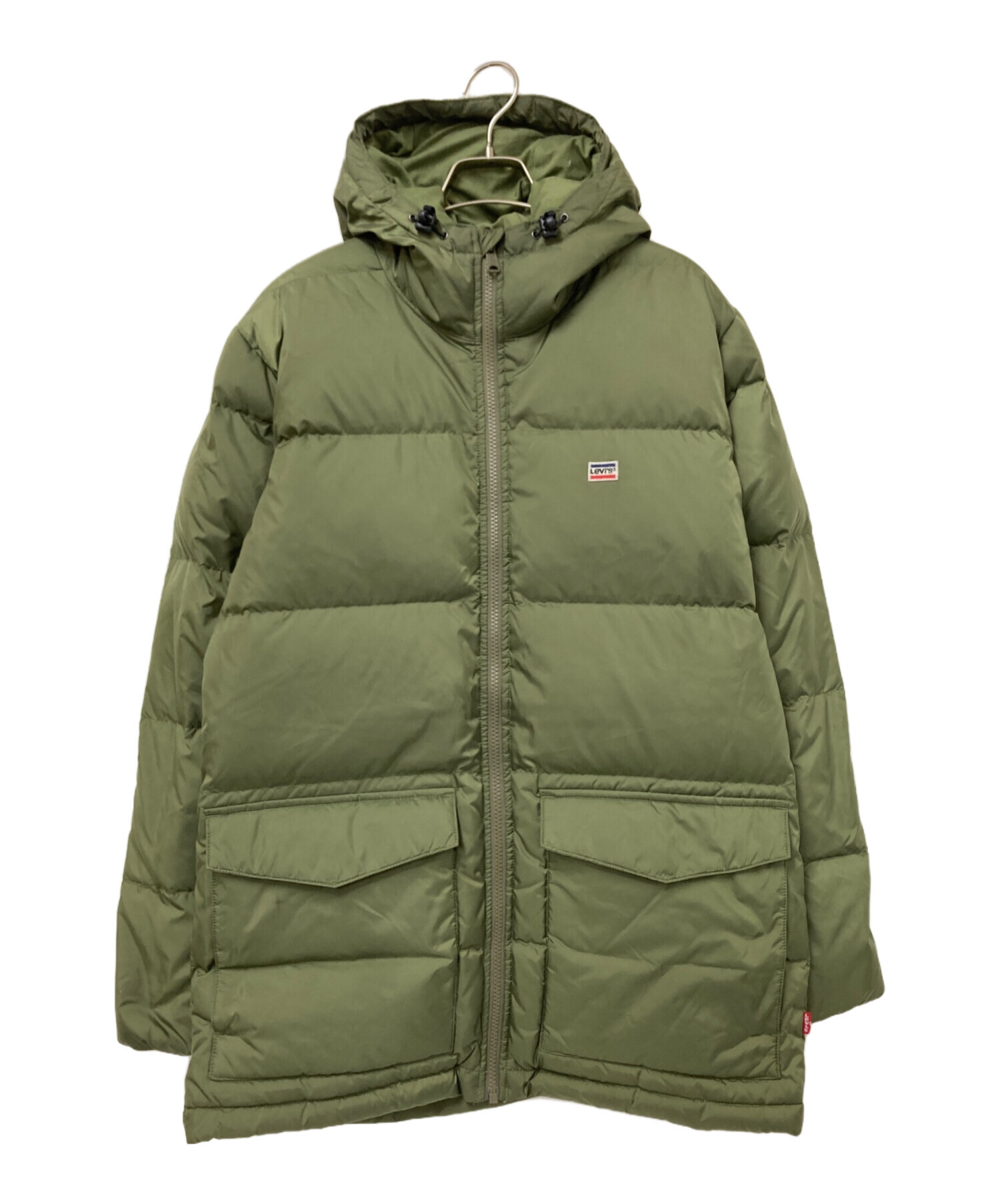 中古・古着通販】LEVI'S (リーバイス) ダウンジャケット オリーブ