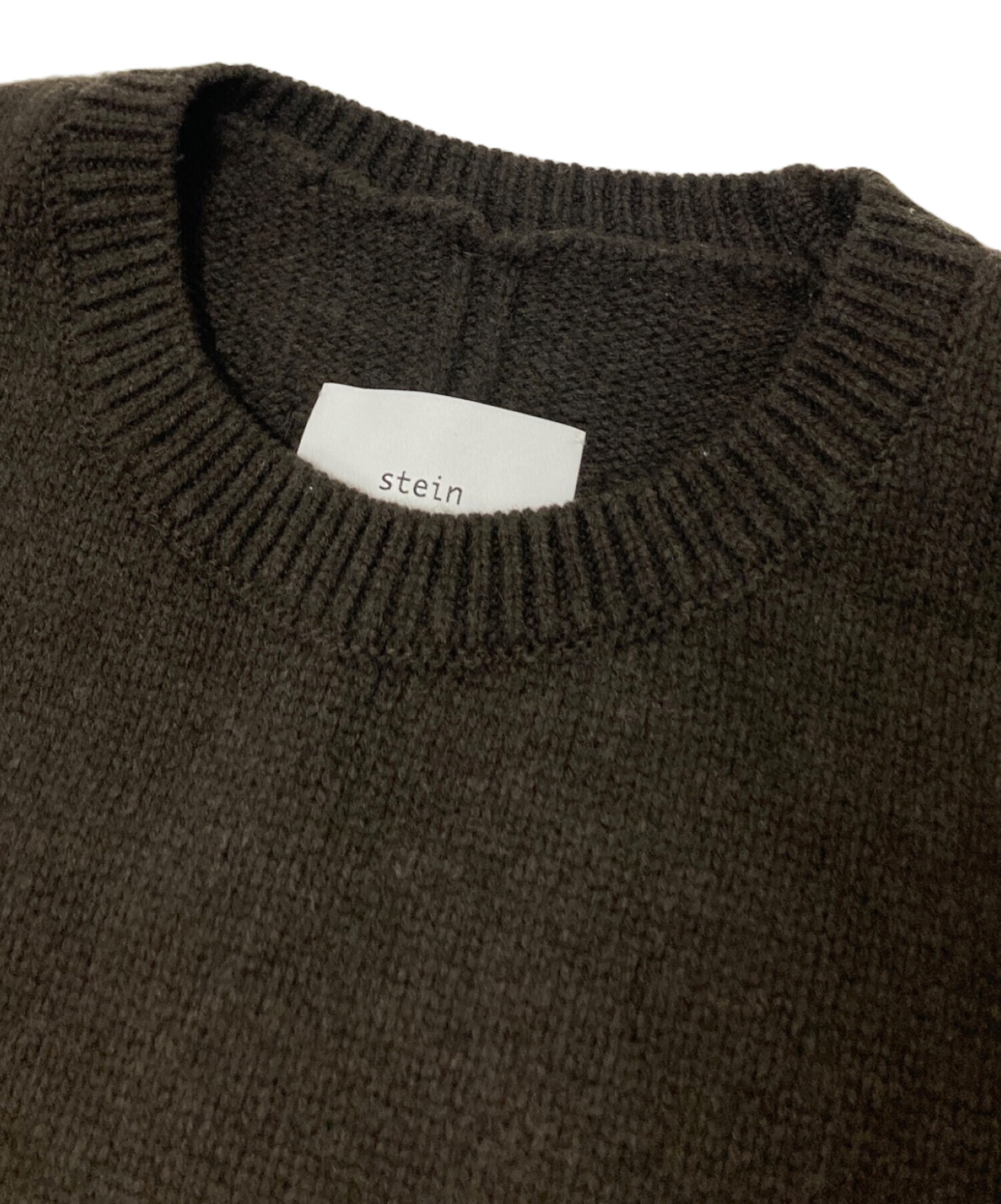 中古・古着通販】stein (シュタイン) EX FINE LAMBS CREW NECK KNIT LS