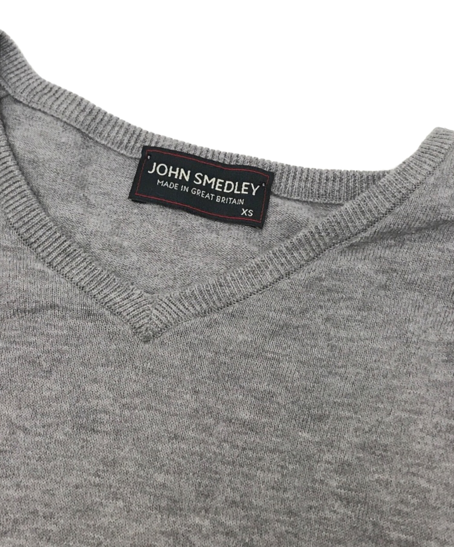 中古・古着通販】JOHN SMEDLEY (ジョンスメドレー) Vネックニット