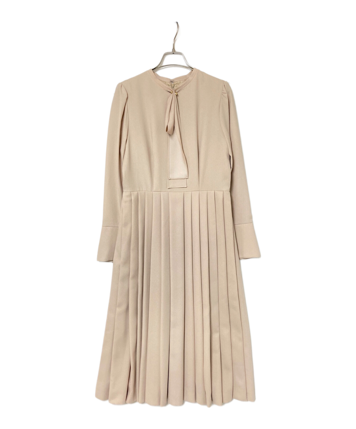 中古・古着通販】CELFORD (セルフォード) ボウタイプリーツワンピース