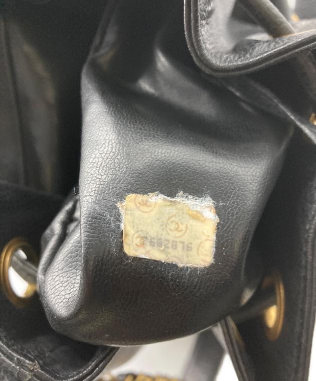 中古・古着通販】CHANEL (シャネル) ココマーク巾着ショルダーバッグ