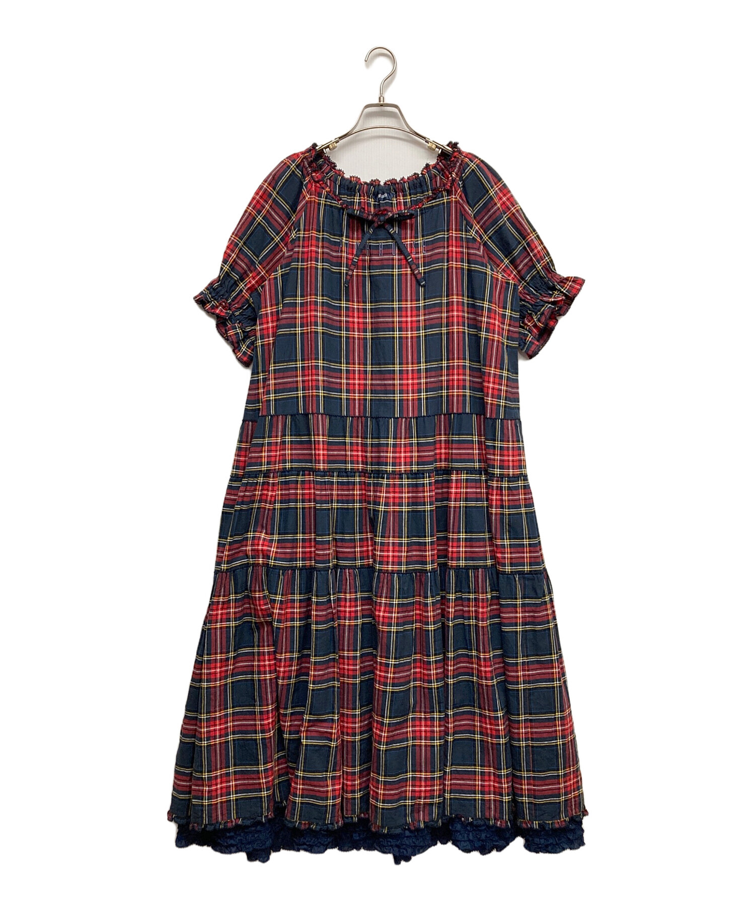 中古・古着通販】PINK HOUSE (ピンクハウス) 裾ピコフリル コットン