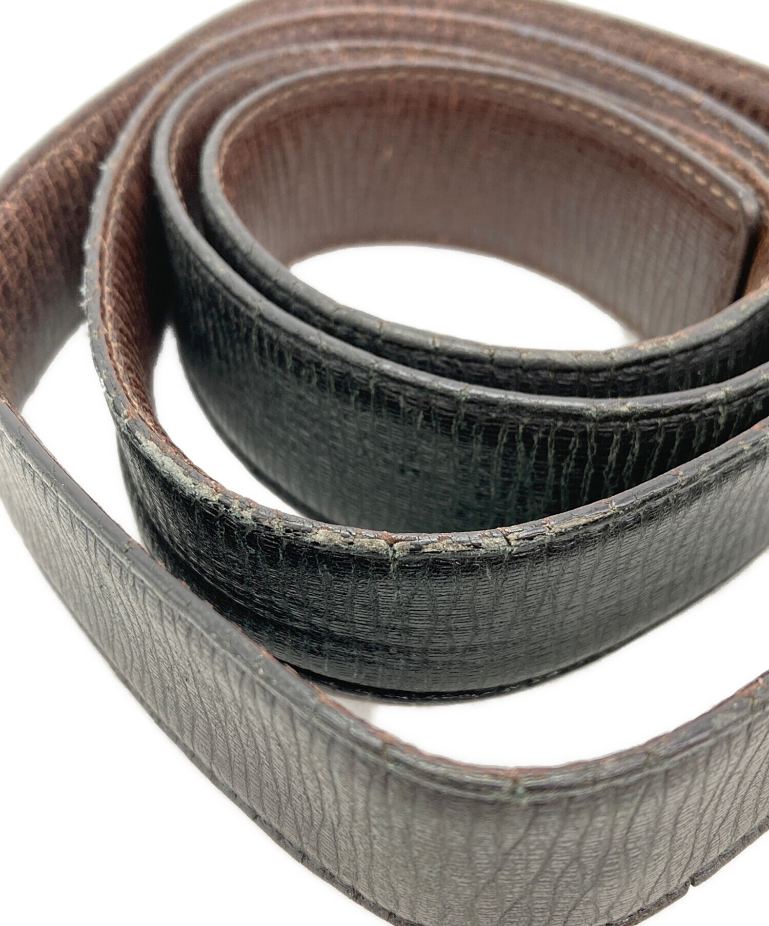 中古・古着通販】Ferragamo (フェラガモ) ダブルガンチーニプレート