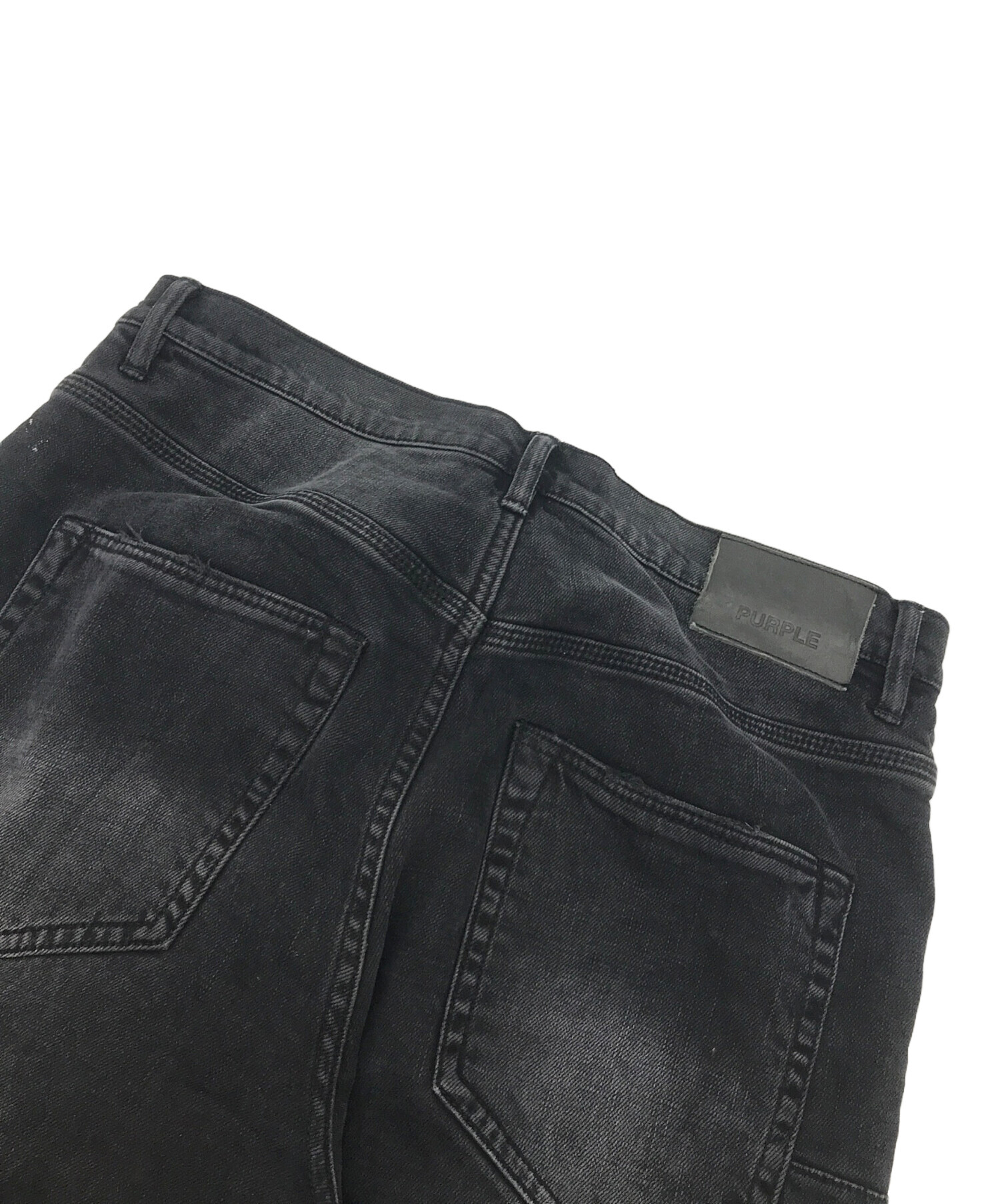 中古・古着通販】PURPLE BRAND (パープルブランド) ダメージスキニー