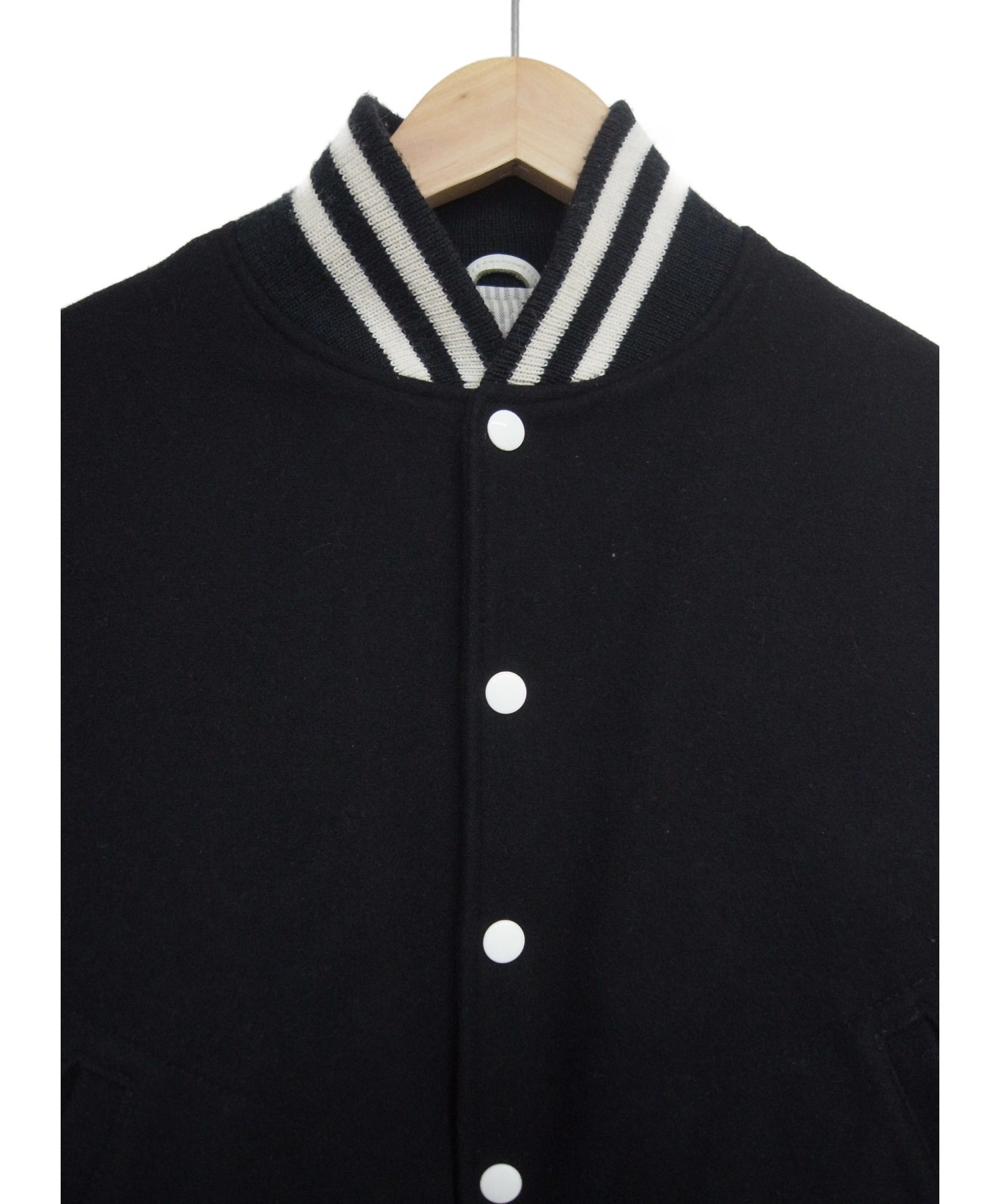 中古・古着通販】Thom Browne (トムブラウン) スタジャン ホワイト