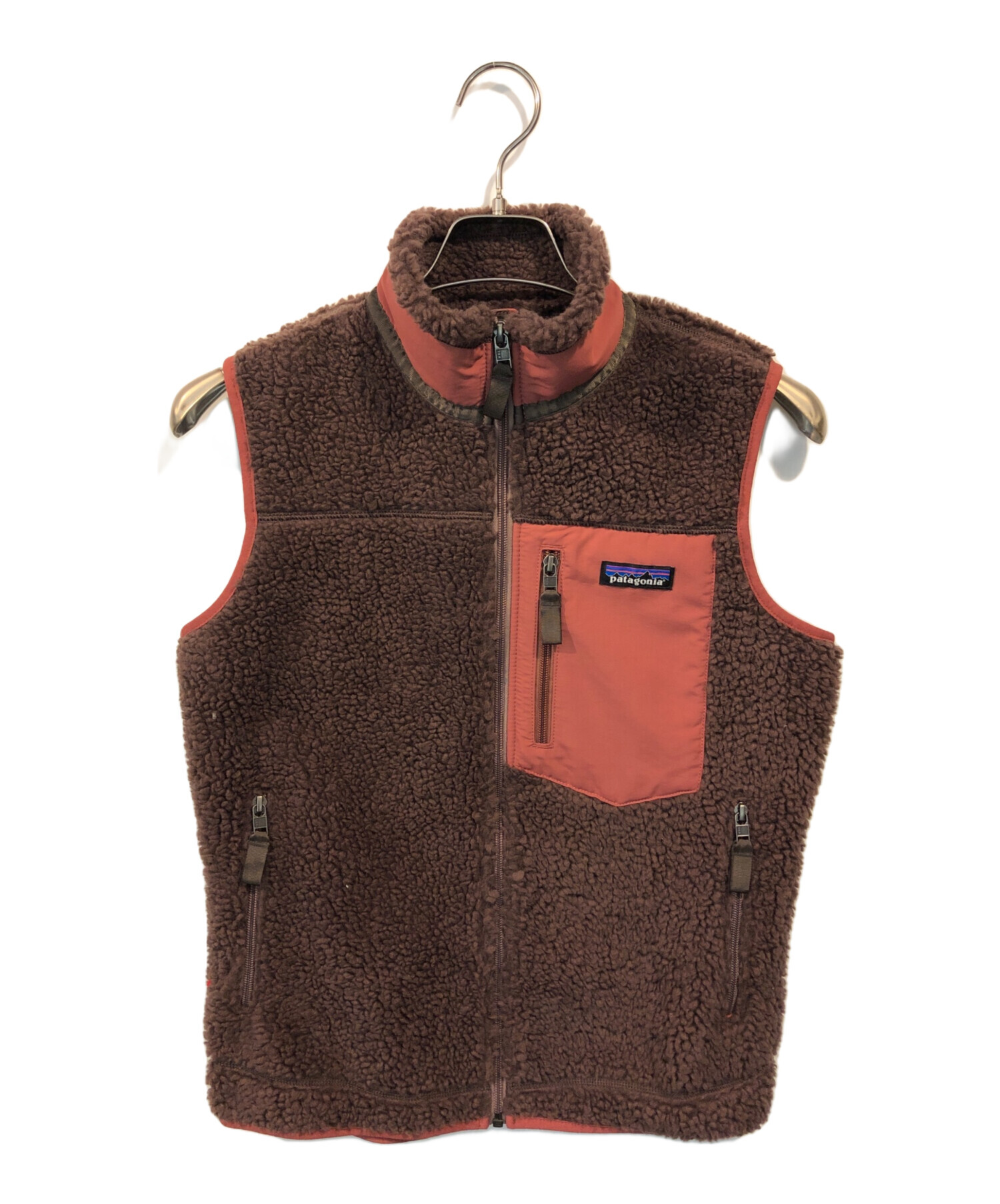 中古・古着通販】Patagonia (パタゴニア) フリースベスト ブラウン
