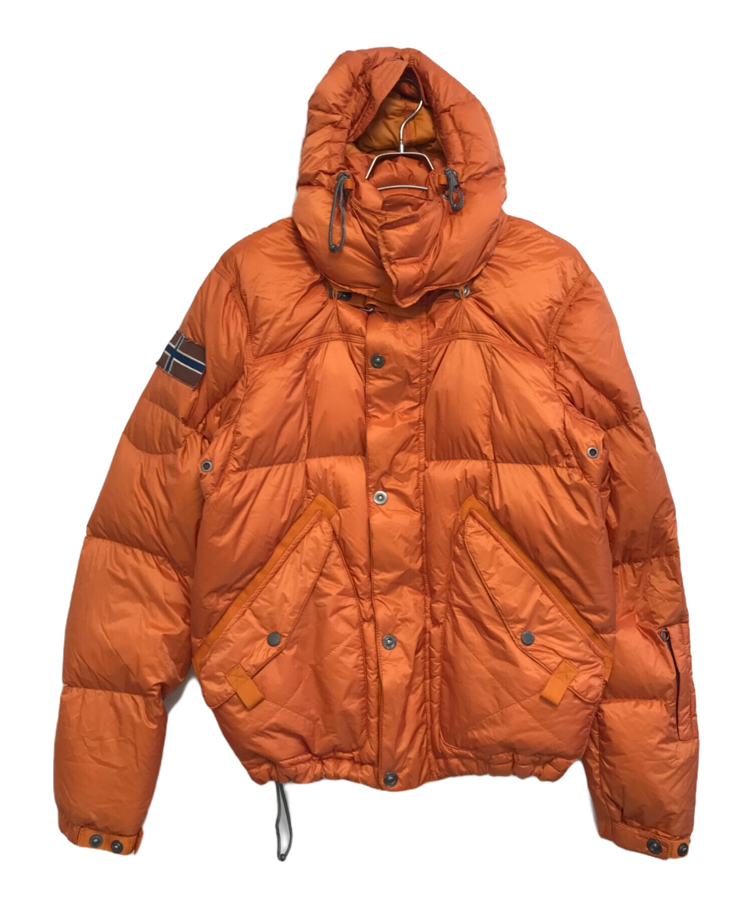 中古・古着通販】NAPAPIJRI (ナパピリ) ダウンジャケット オレンジ