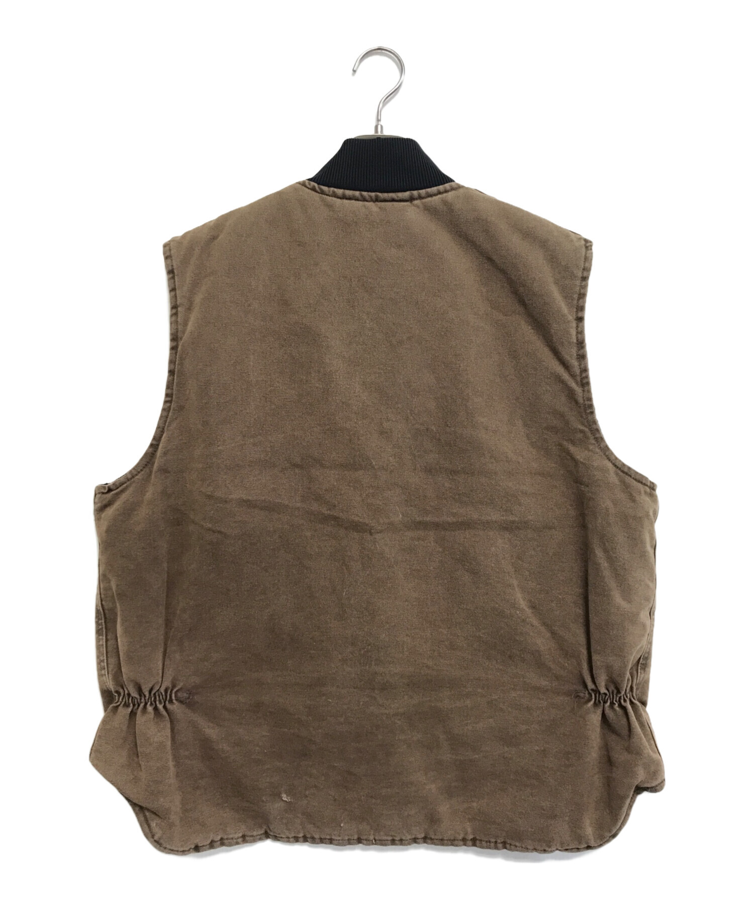 中古・古着通販】CarHartt (カーハート) ダックベスト ブラウン サイズ