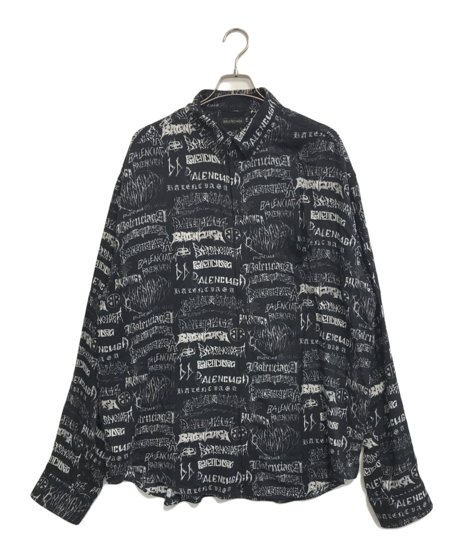 中古・古着通販】BALENCIAGA (バレンシアガ) TPLE7 ロゴプリント長袖