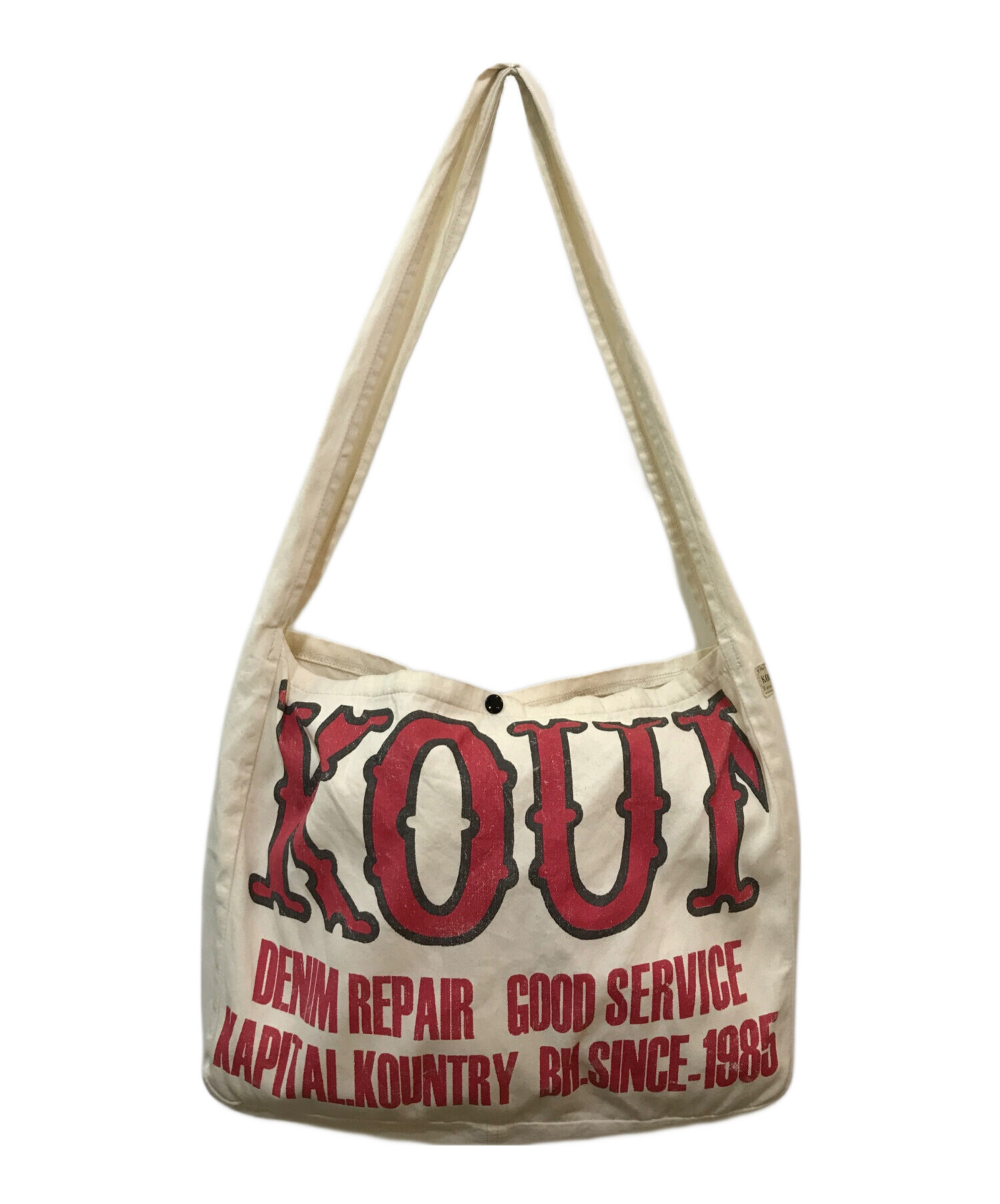 中古・古着通販】KAPITAL (キャピタル) ニュースペーパーバッグ