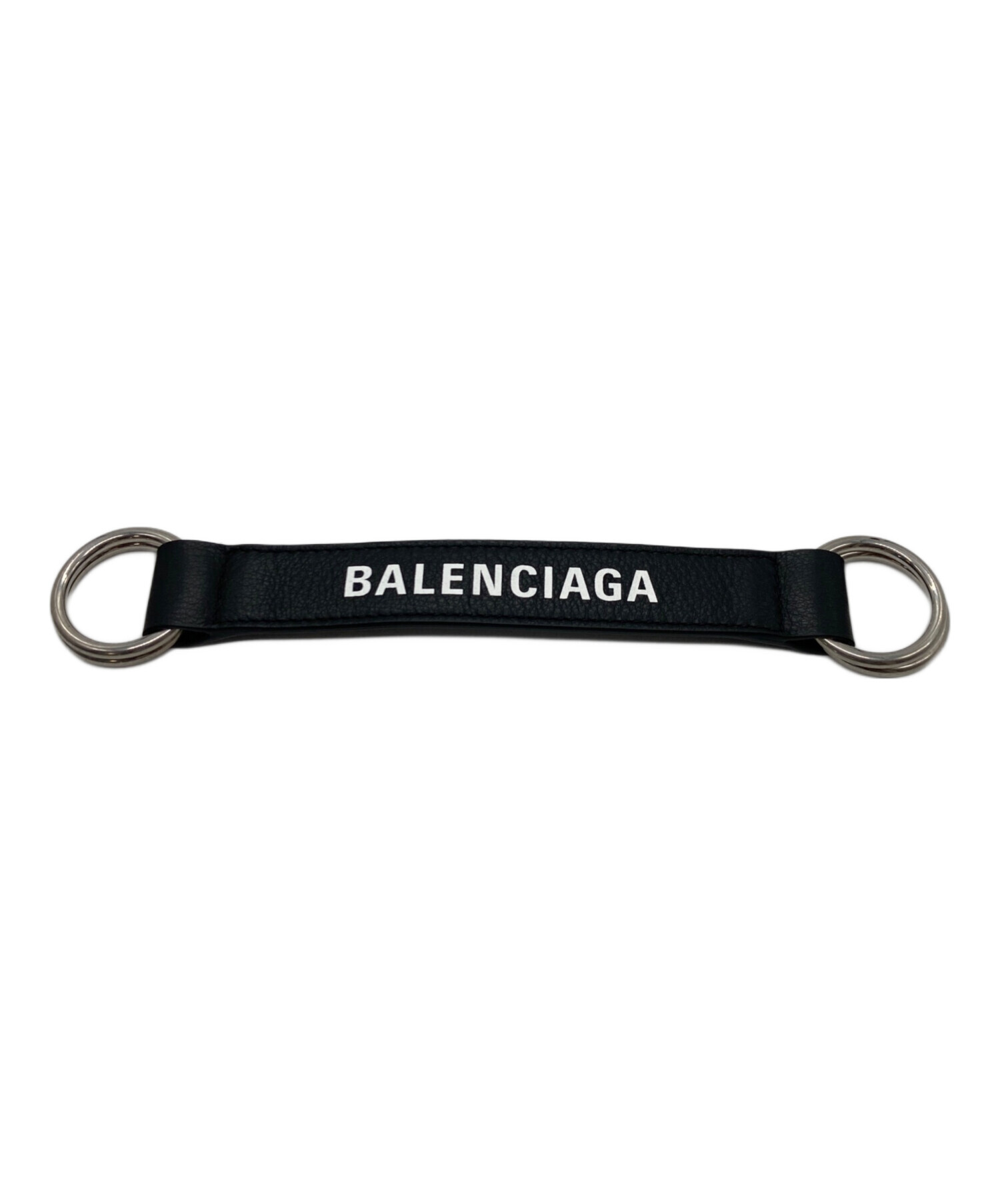 中古・古着通販】BALENCIAGA (バレンシアガ) ロゴプリントレザー