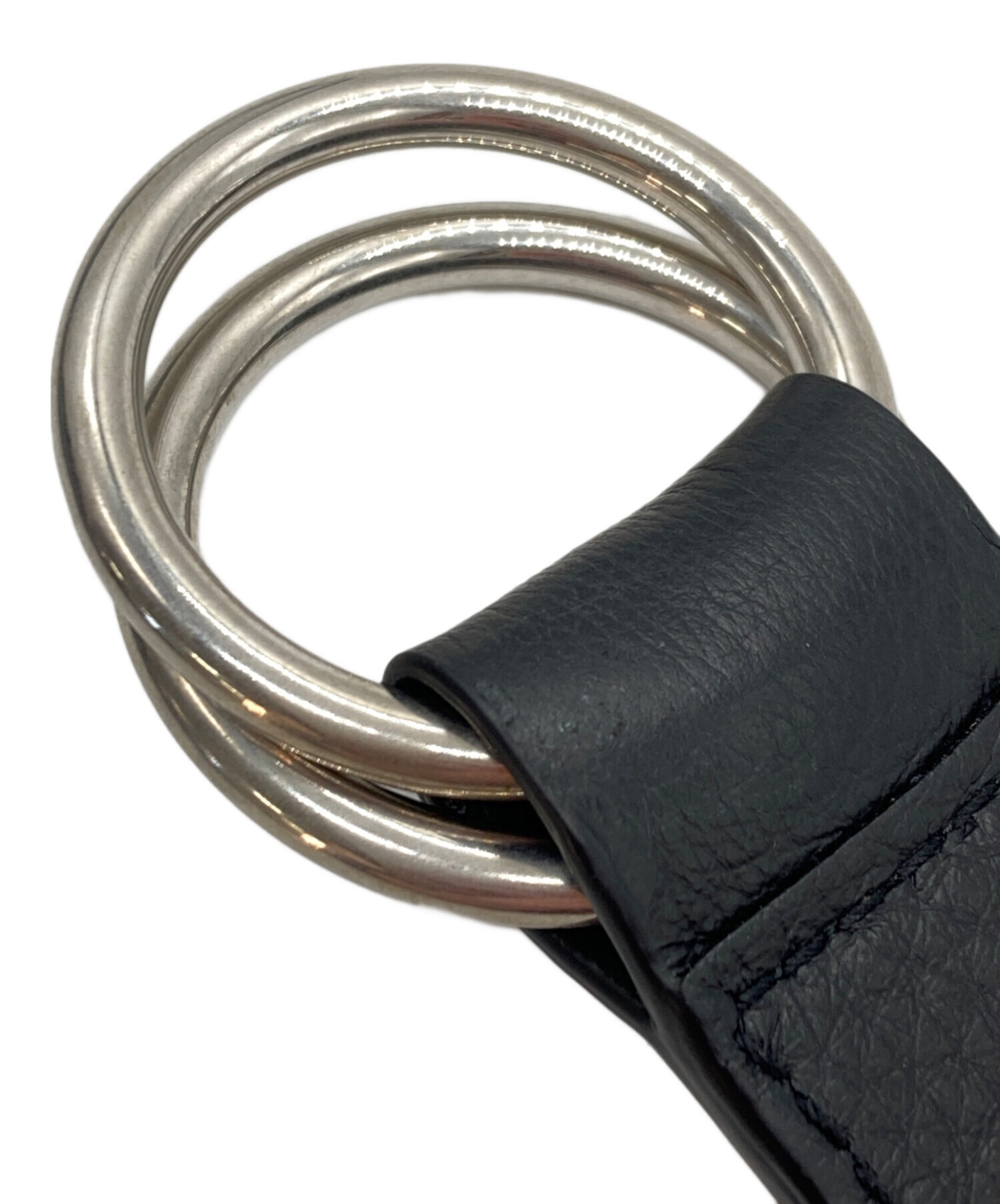 中古・古着通販】BALENCIAGA (バレンシアガ) ロゴプリントレザー