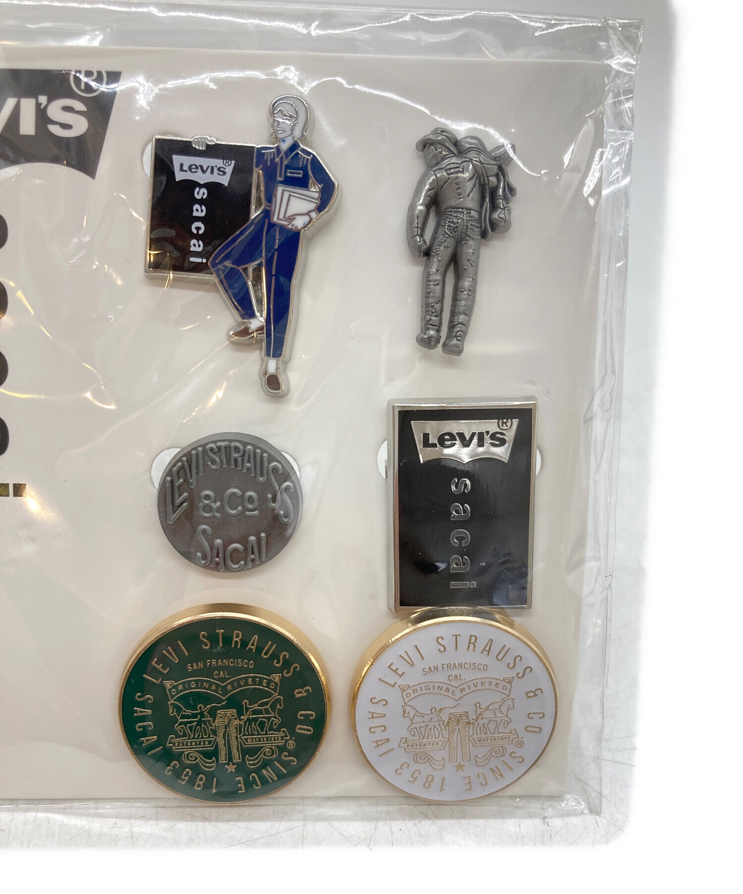 中古・古着通販】sacai (サカイ) LEVI'S (リーバイス) ピンバッジ