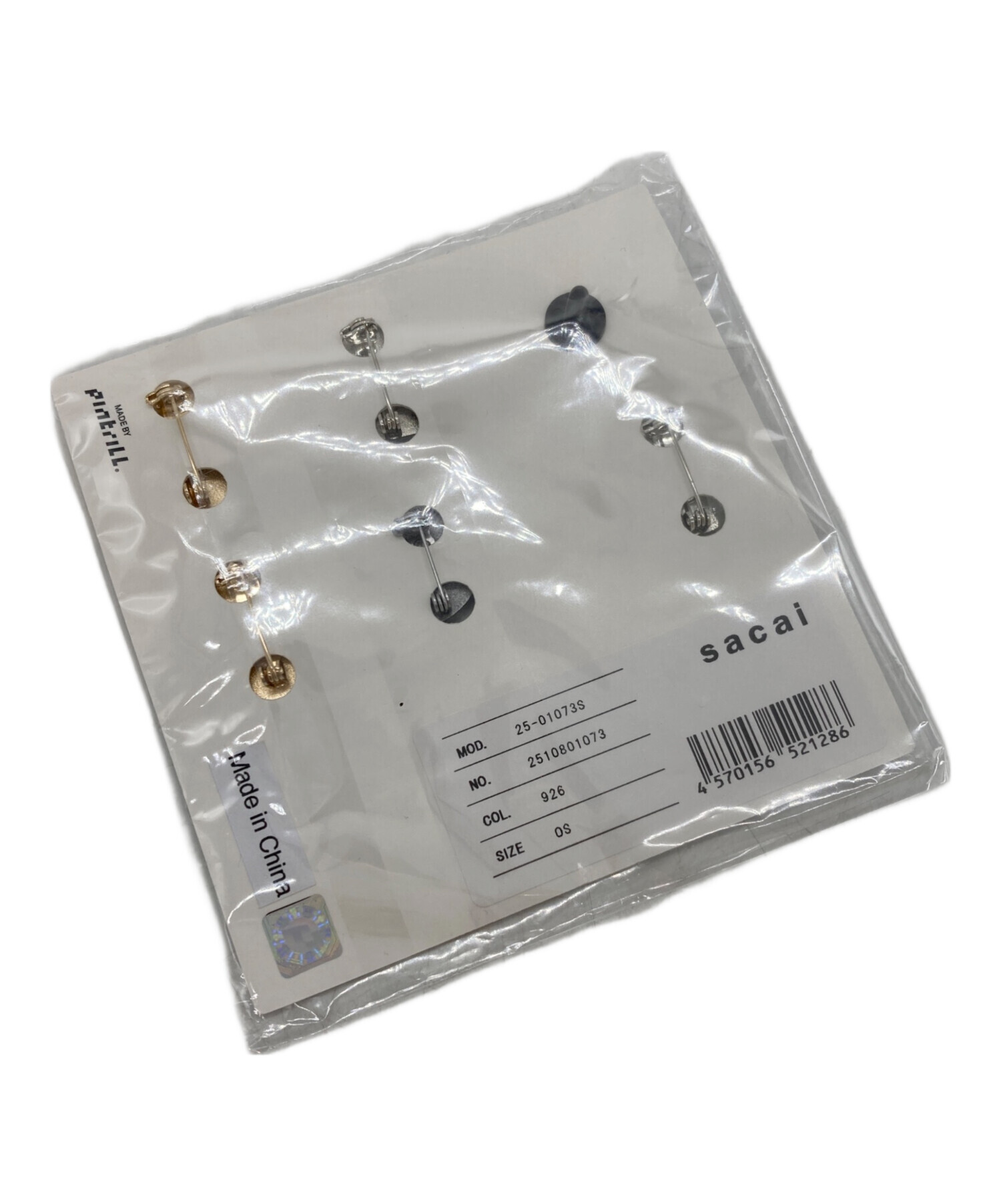 中古・古着通販】sacai (サカイ) LEVI'S (リーバイス) ピンバッジ