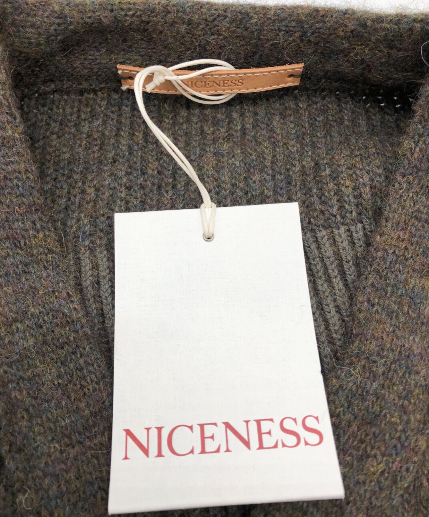 中古・古着通販】NICENESS (ナイスネス) GOLDBLUM／ウールアルパカ